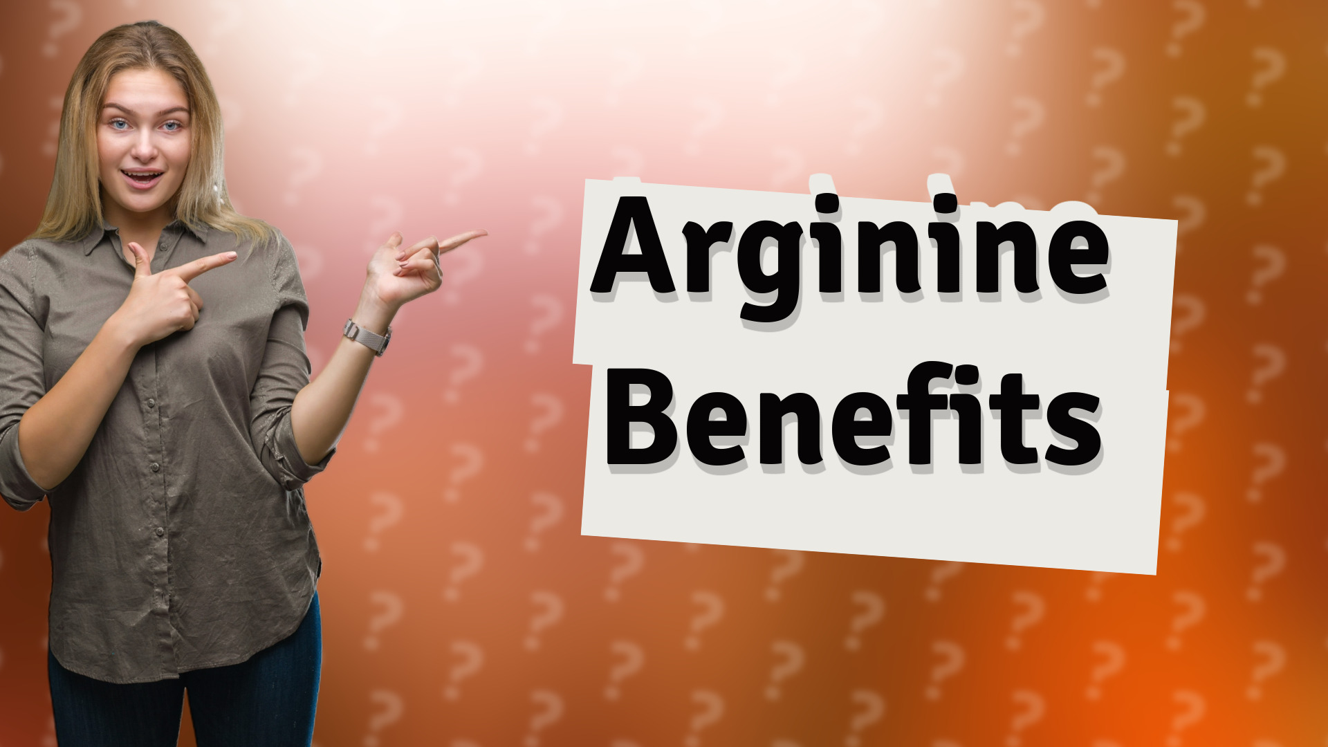 Arginine Benefits