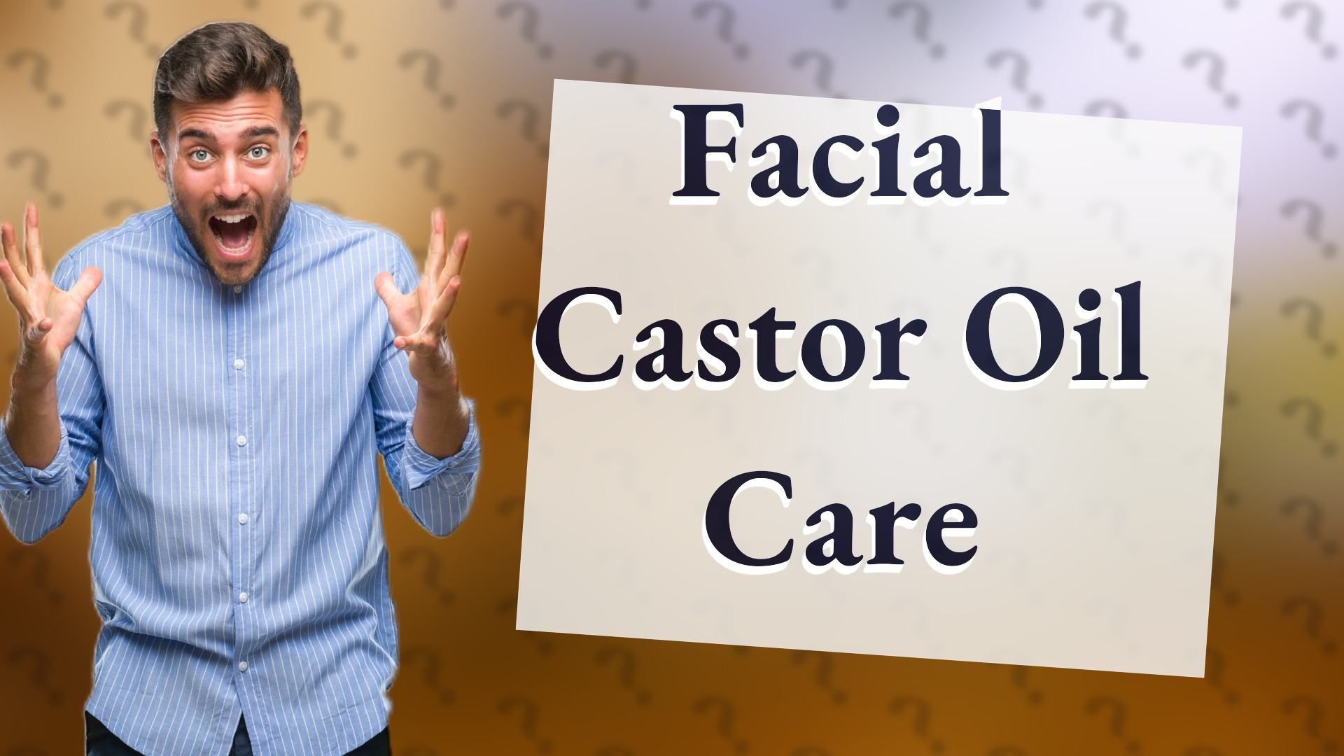 Facial Castor Oil Care