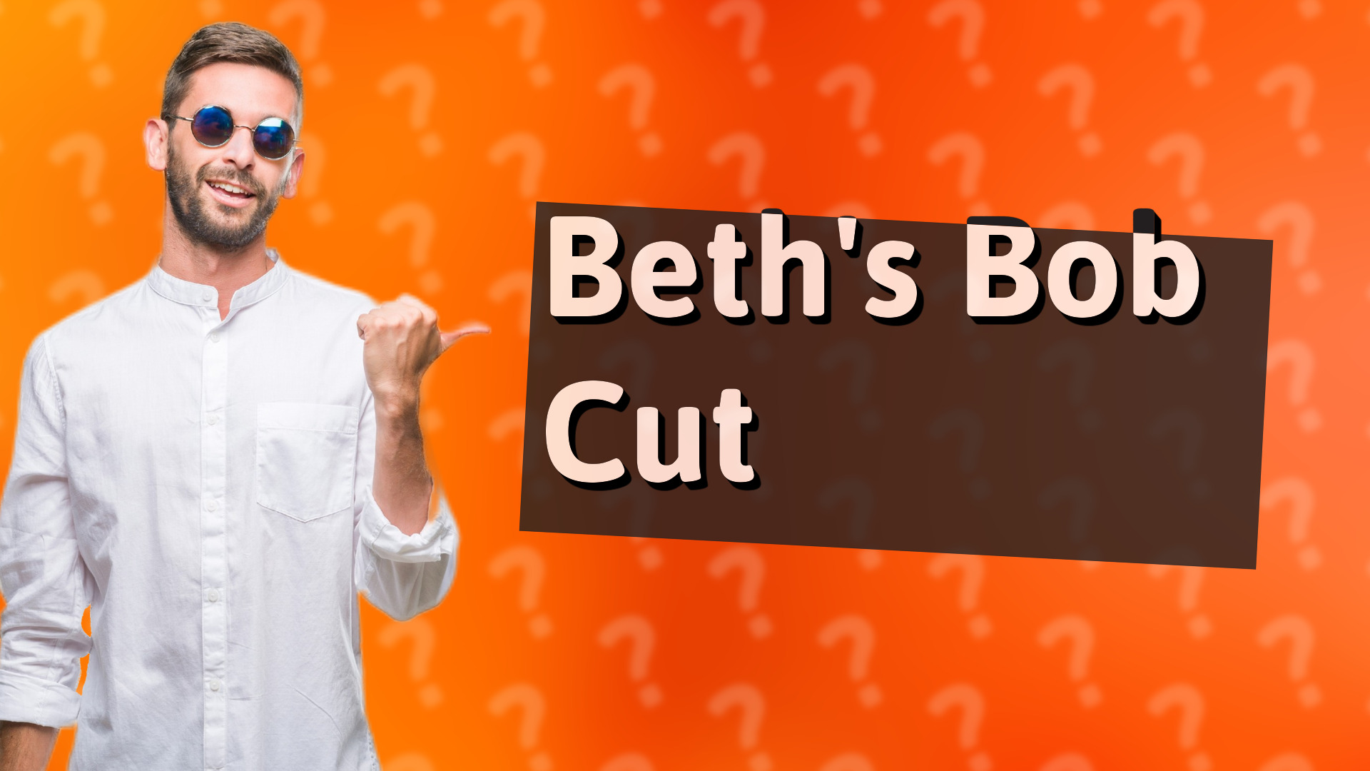 Beth's Bob Cut