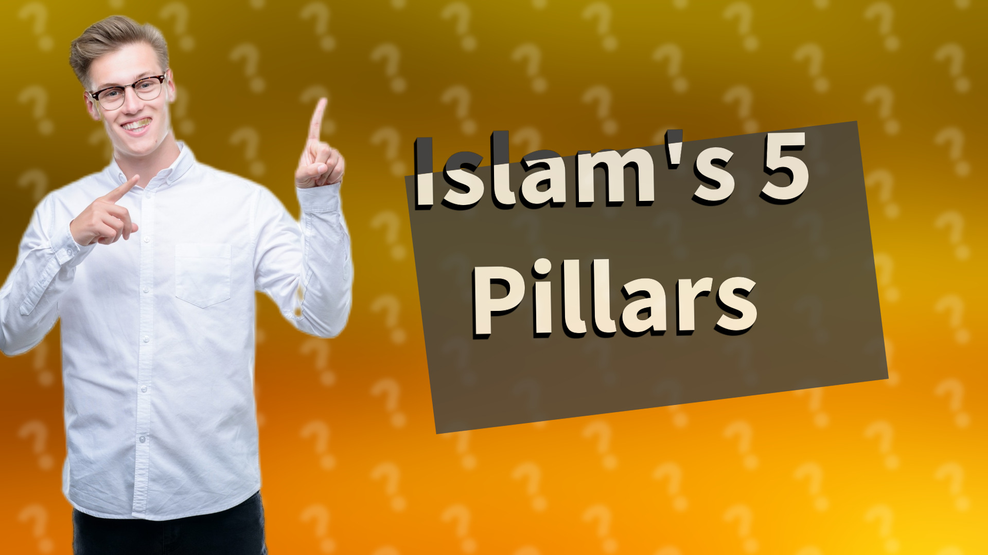 Islam's 5 Pillars