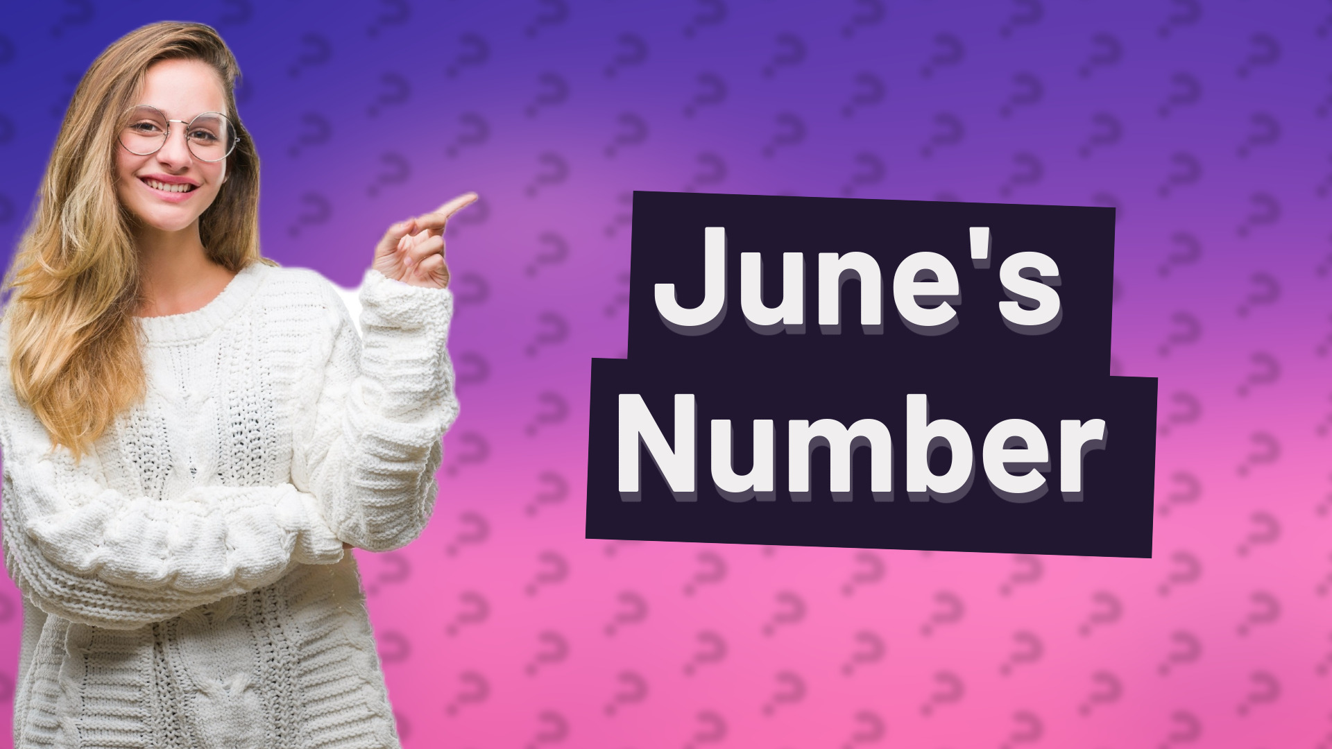 June's Number