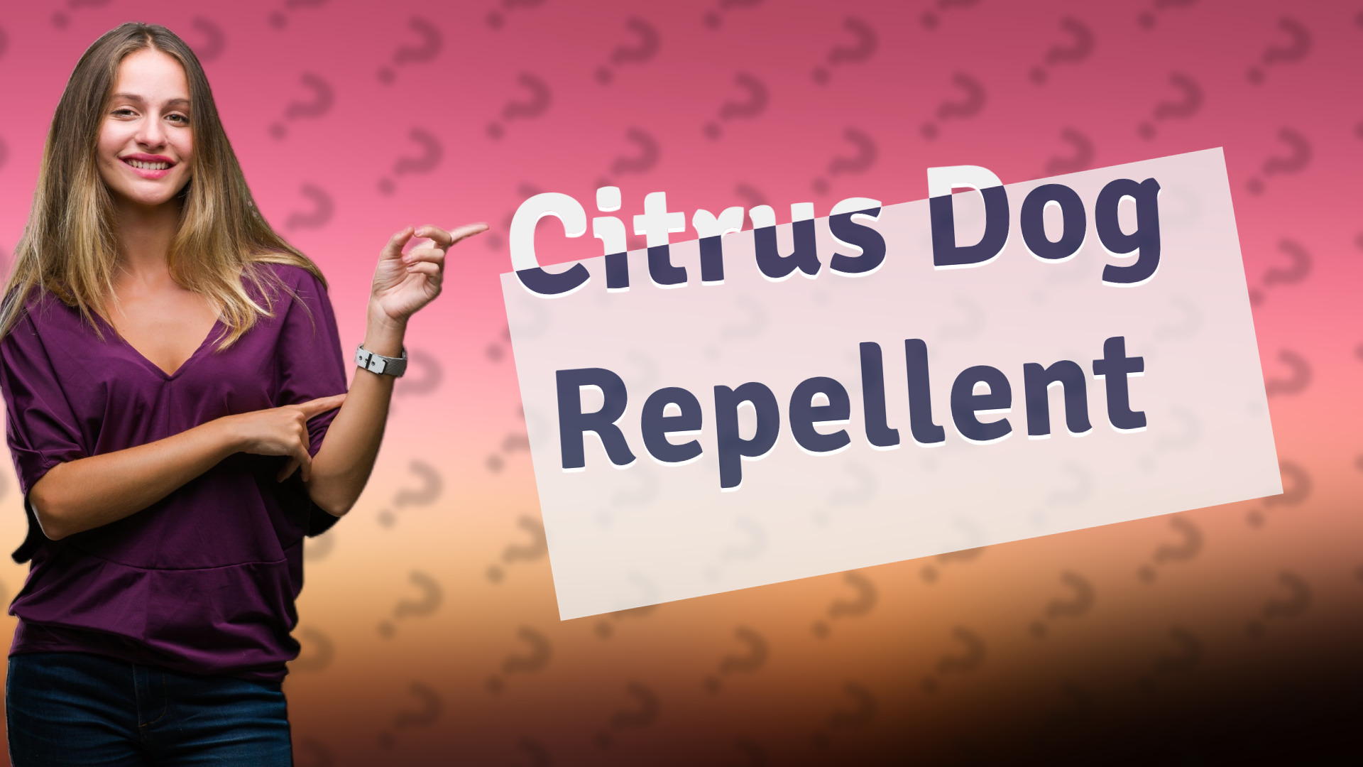 Citrus Dog Repellent