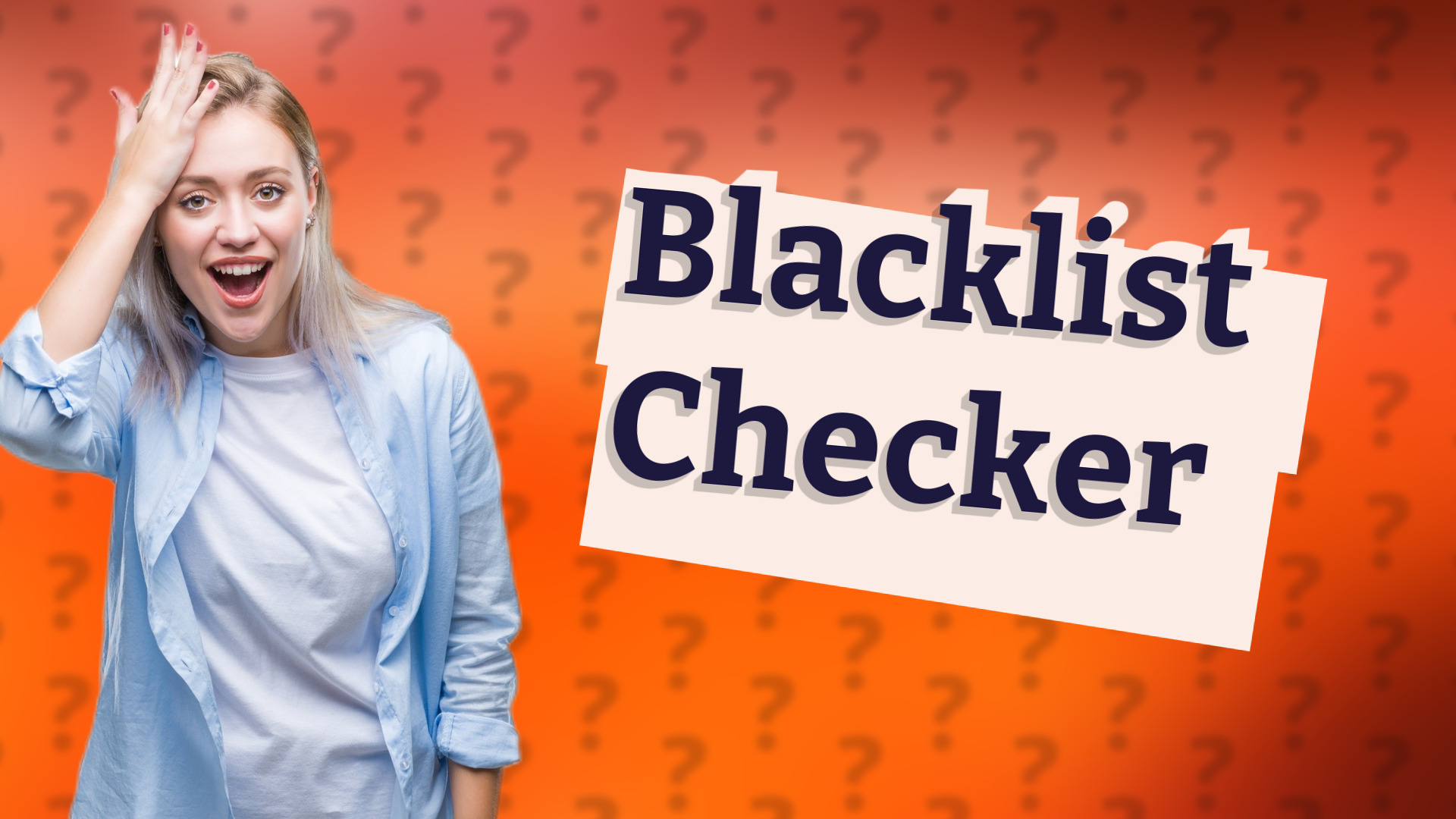 Blacklist Checker