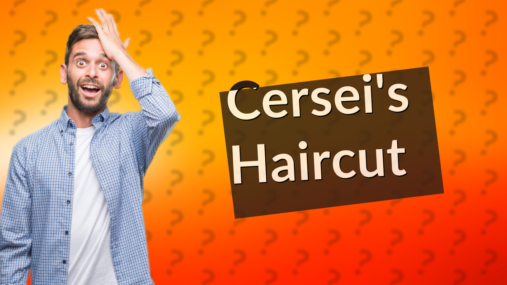 Cersei's Haircut