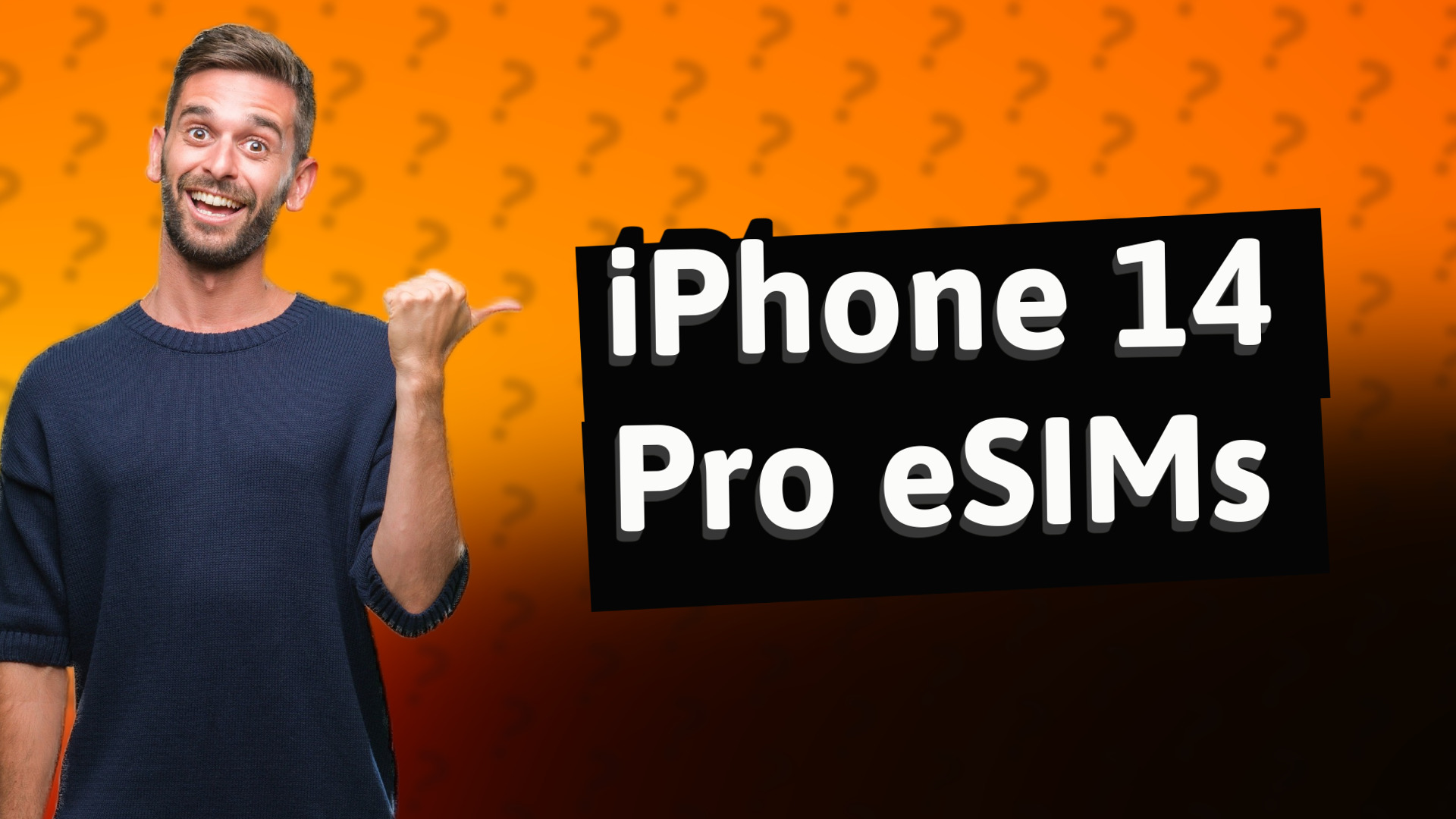 iPhone 14 Pro eSIMs