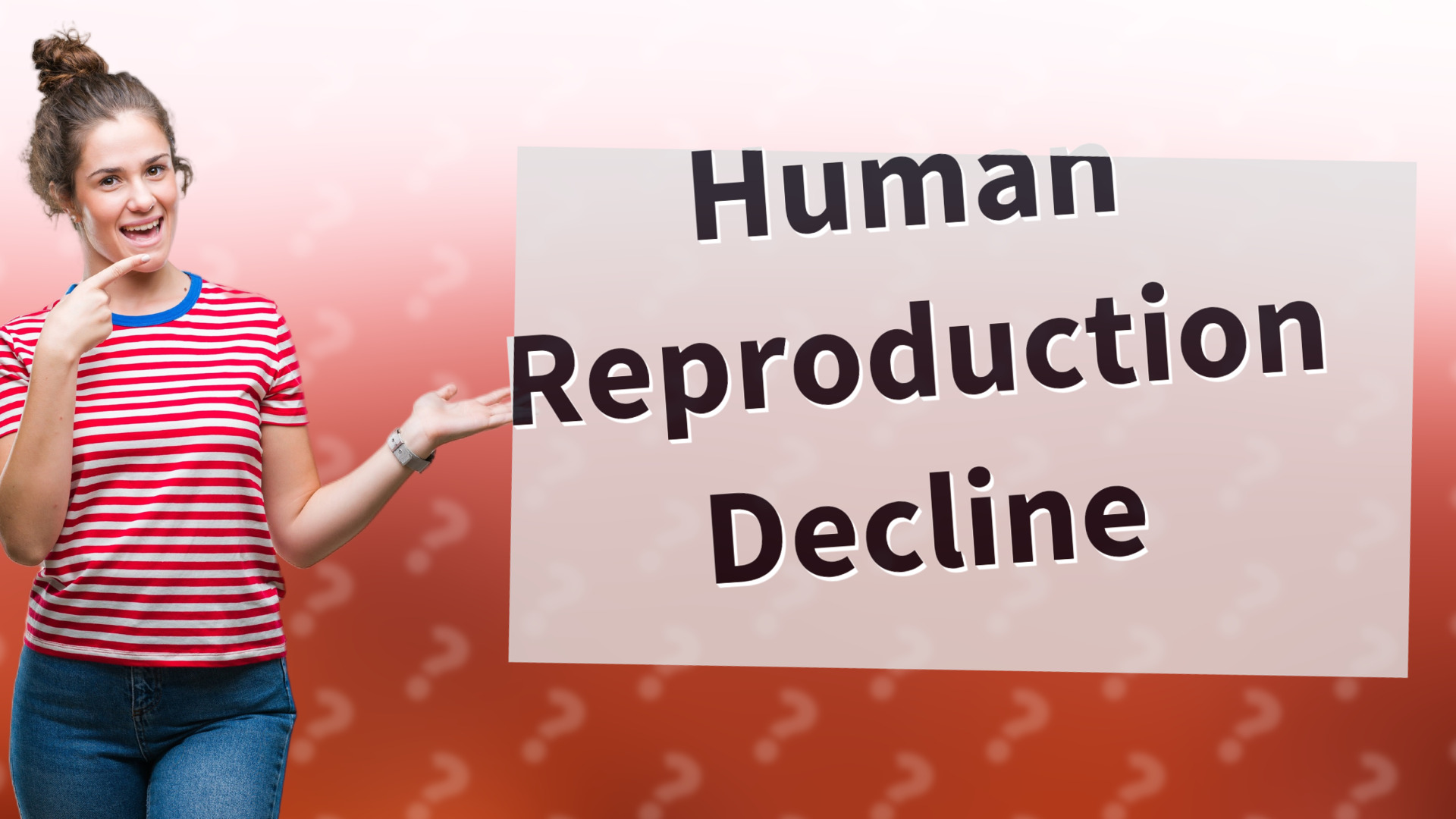 Human Reproduction Decline