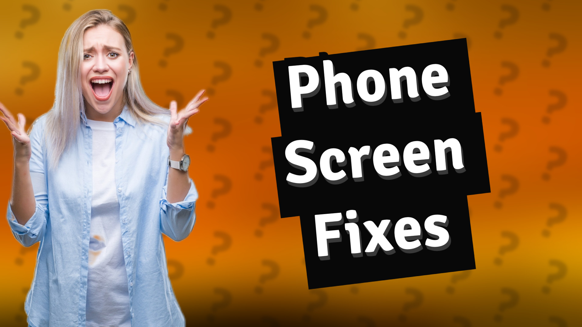 Phone Screen Fixes