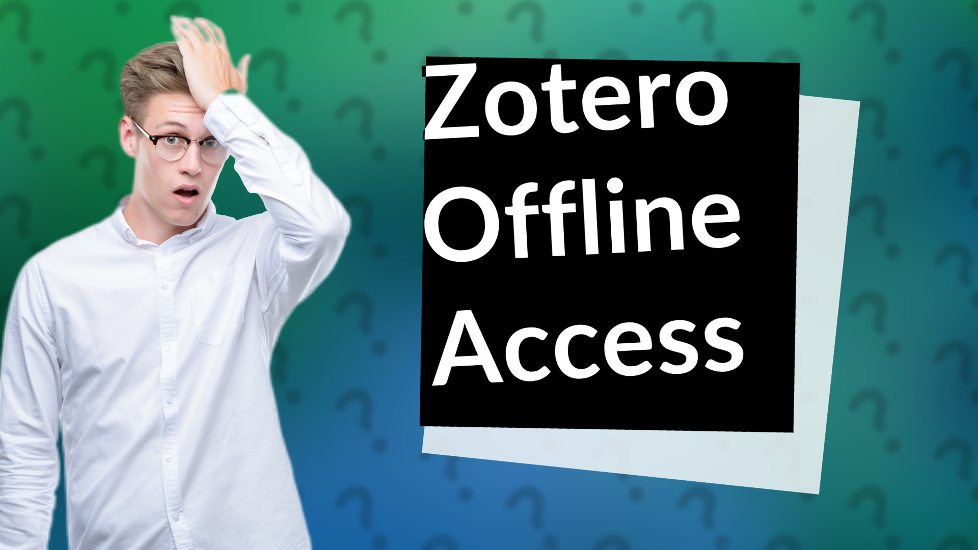 Zotero Offline Access