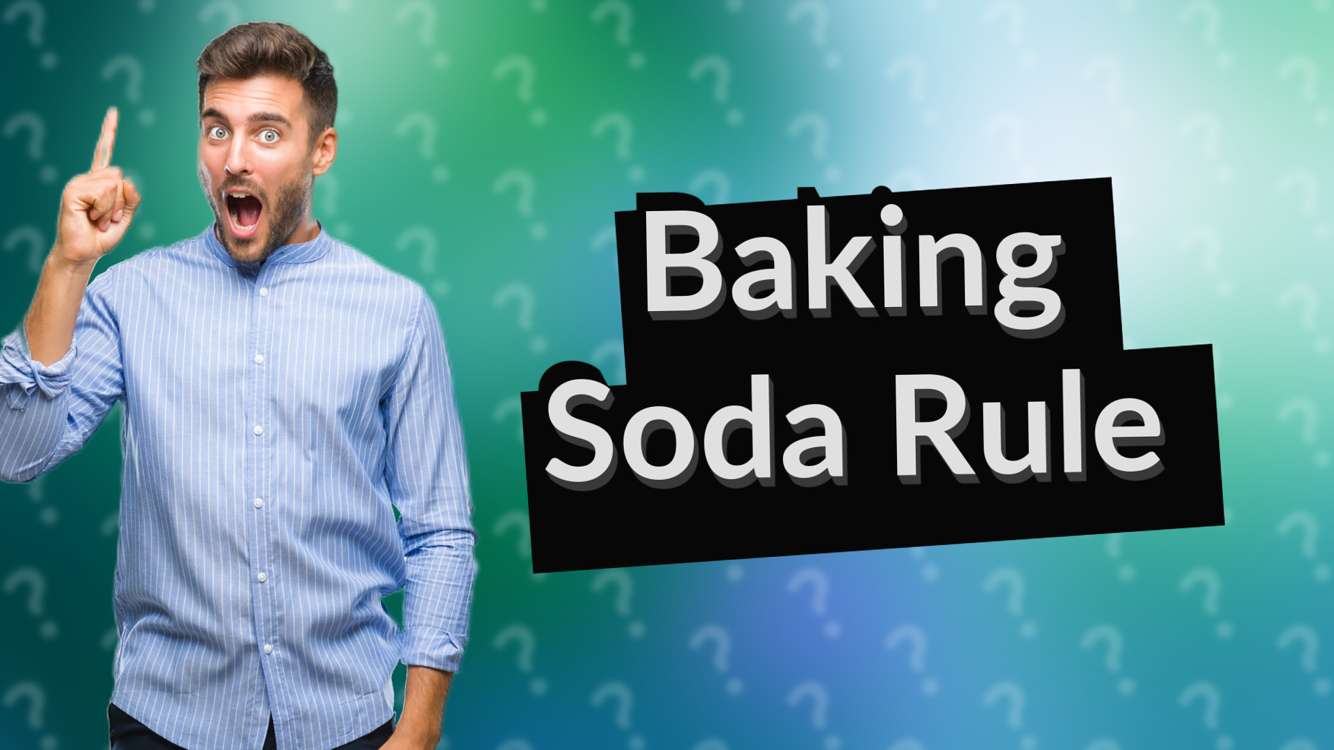 Baking Soda Rule