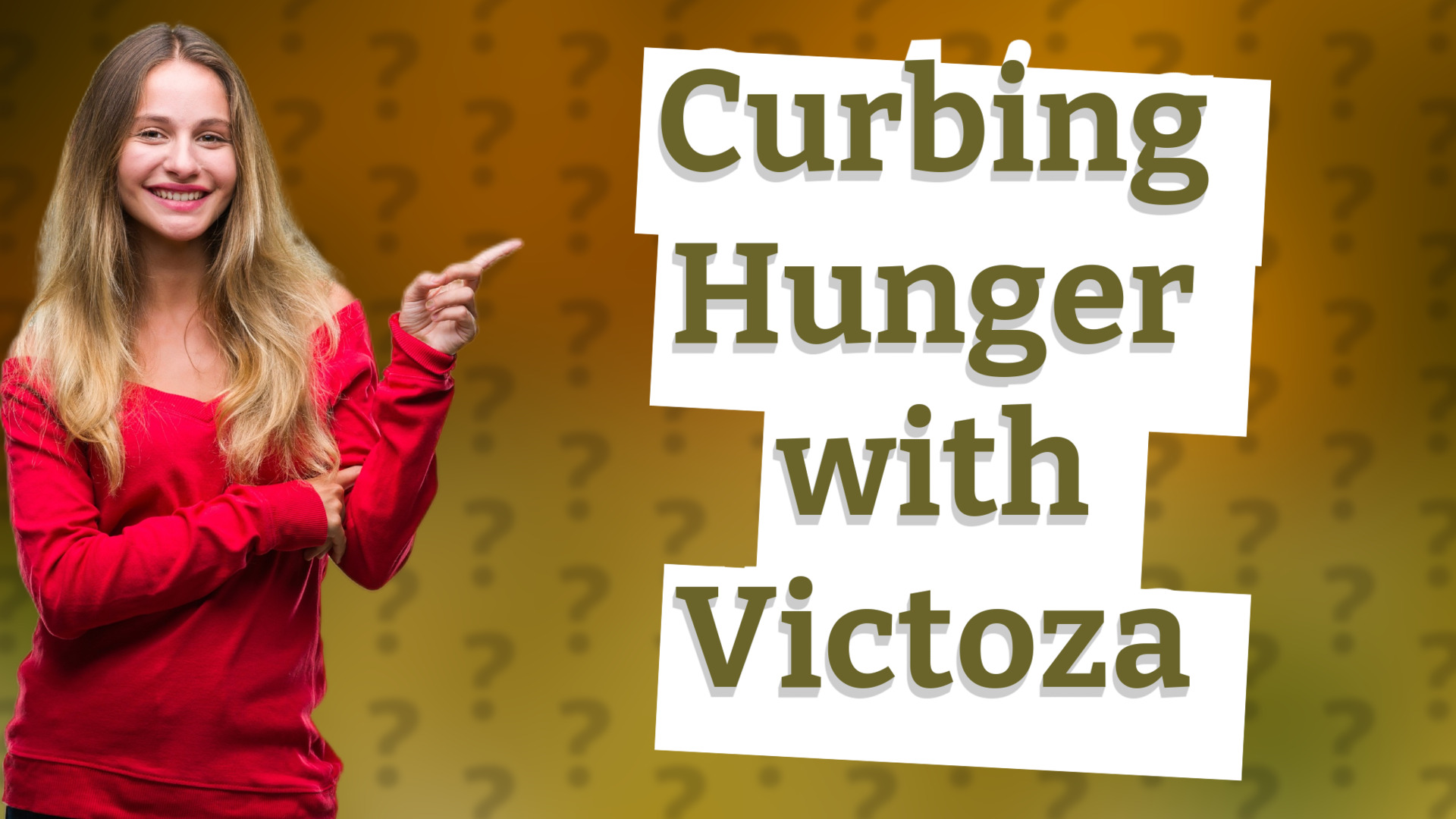 Curbing Hunger with Victoza