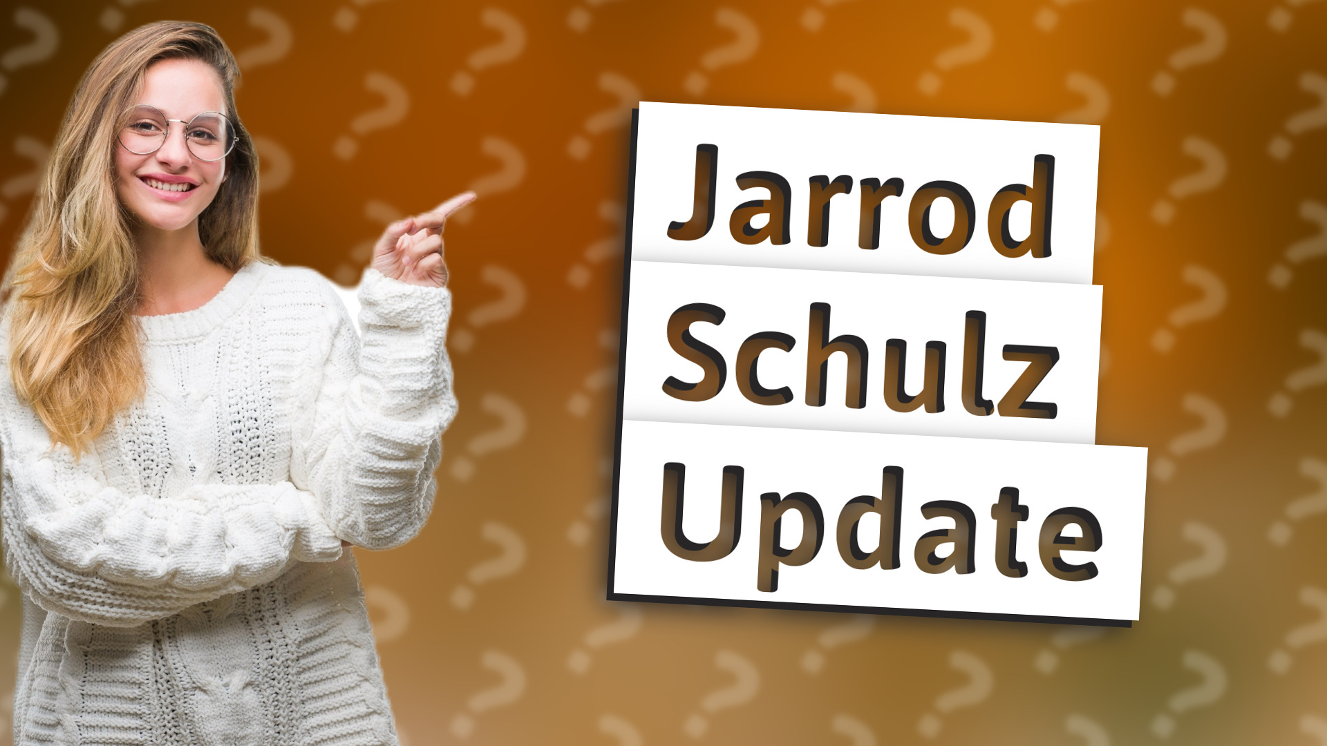 Jarrod Schulz Update