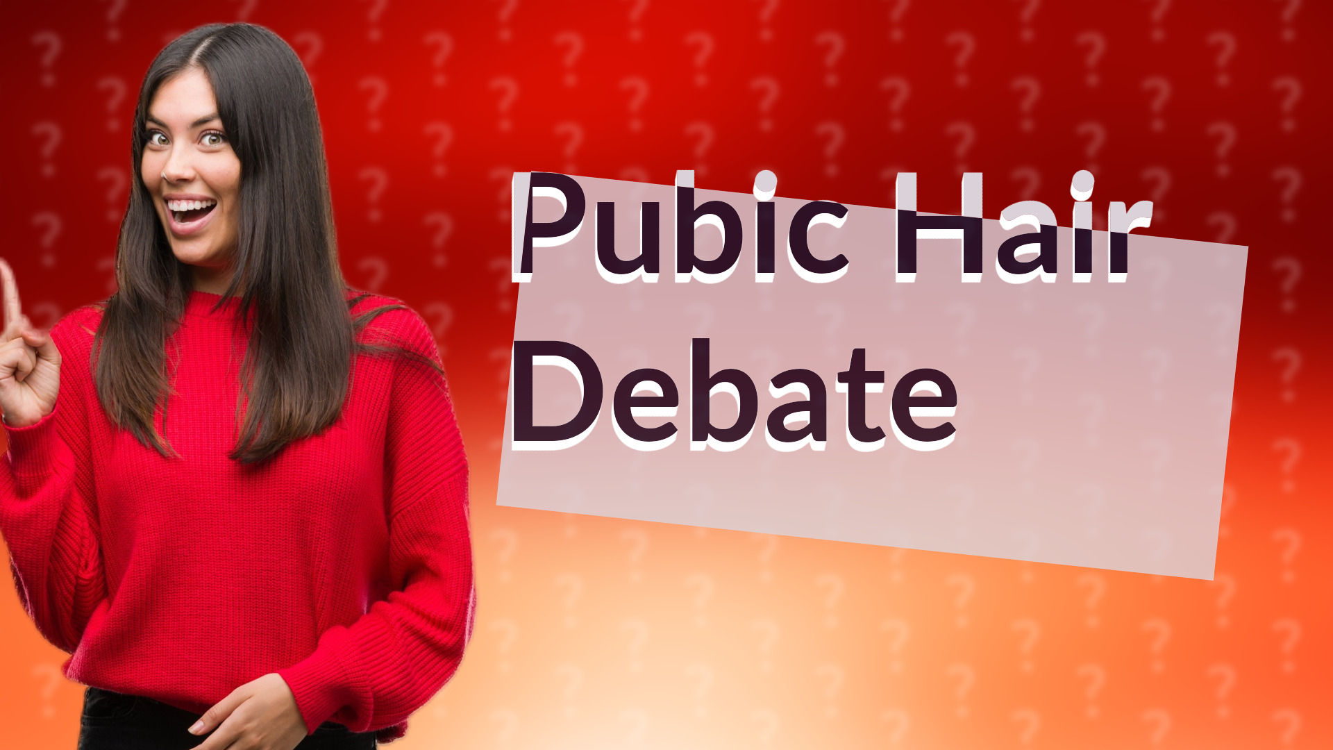 Pubic Hair Debate