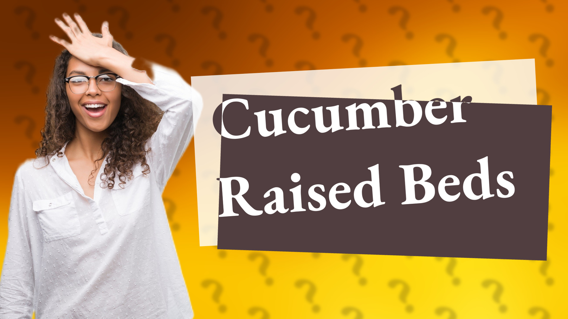 Cucumber Raised Beds