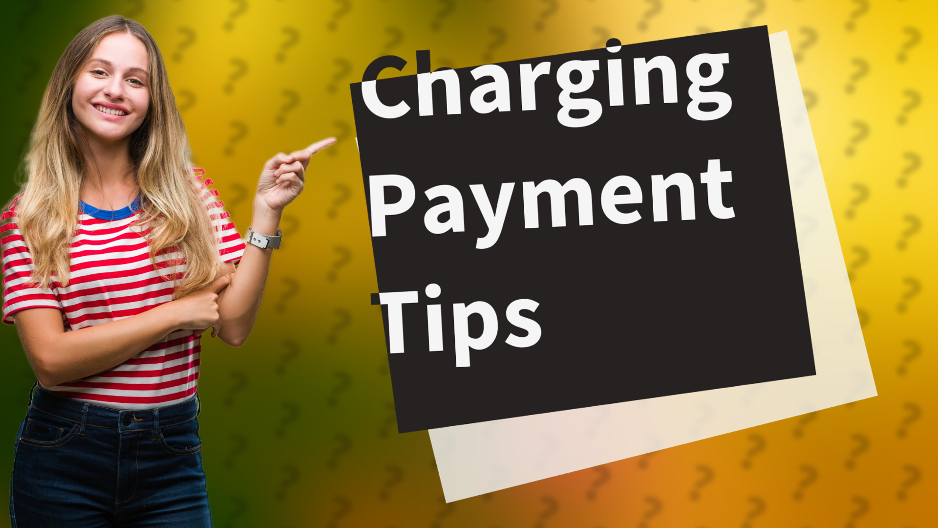 Charging Payment Tips