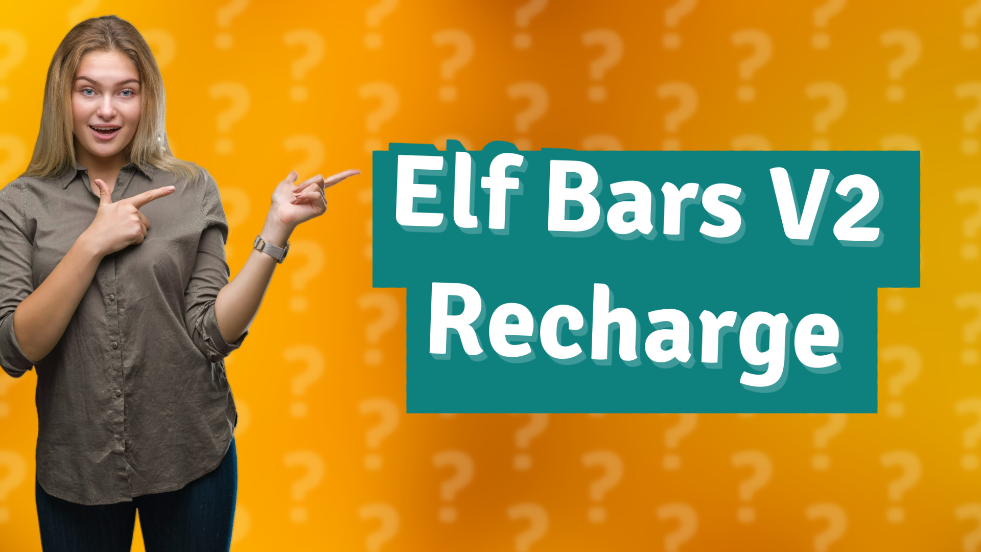 Elf Bars V2 Recharge