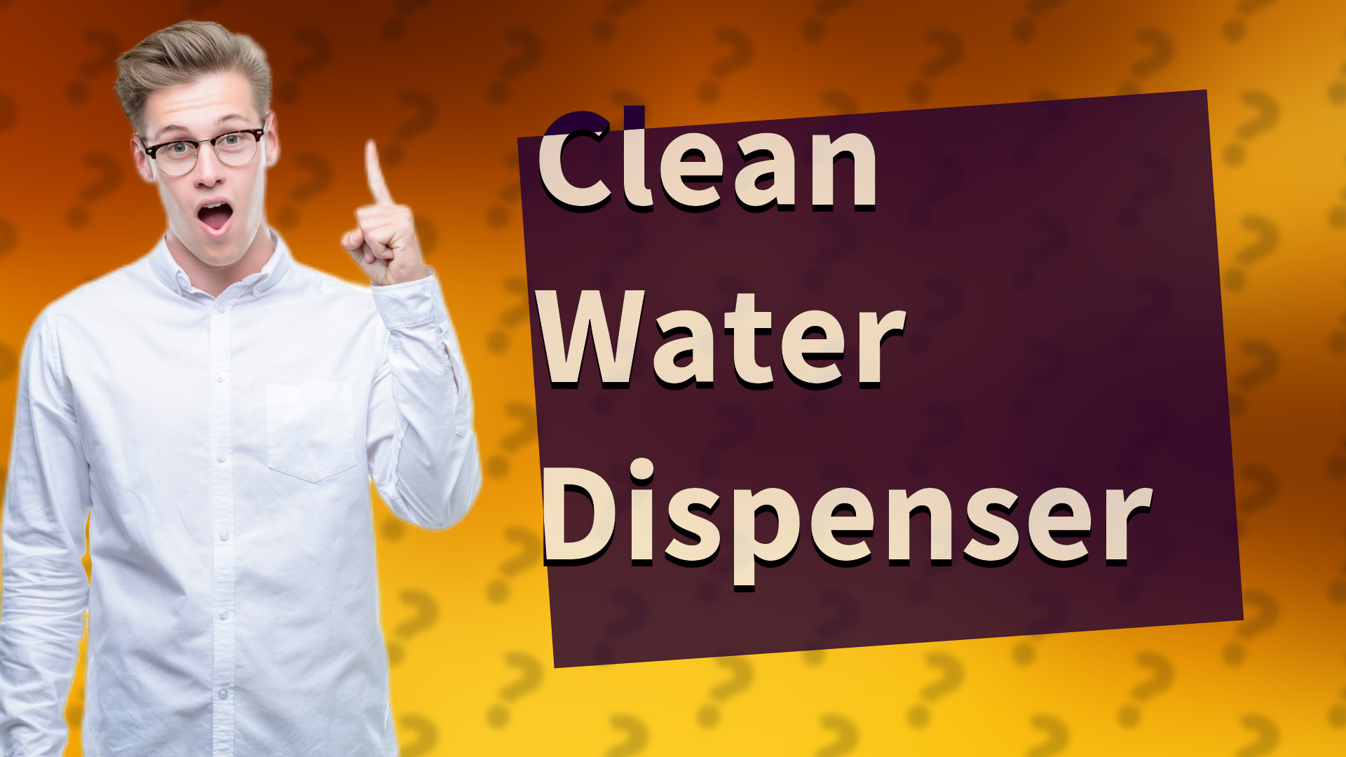 Clean Water Dispenser