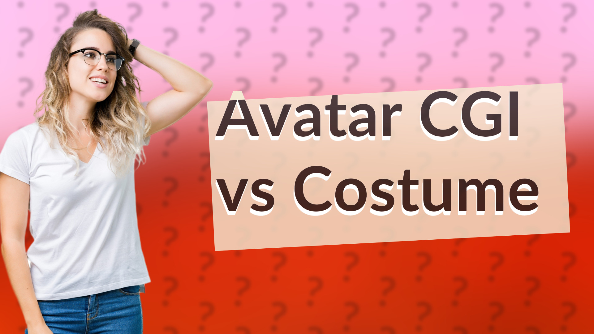 Avatar CGI vs Costume