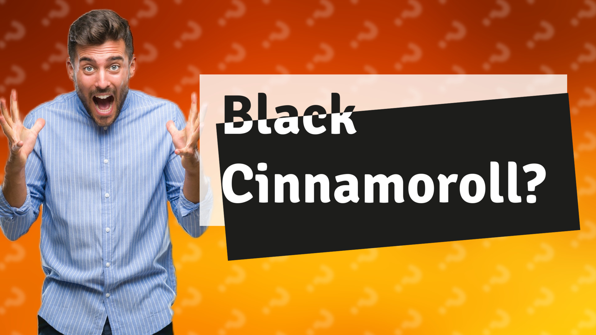 Black Cinnamoroll?