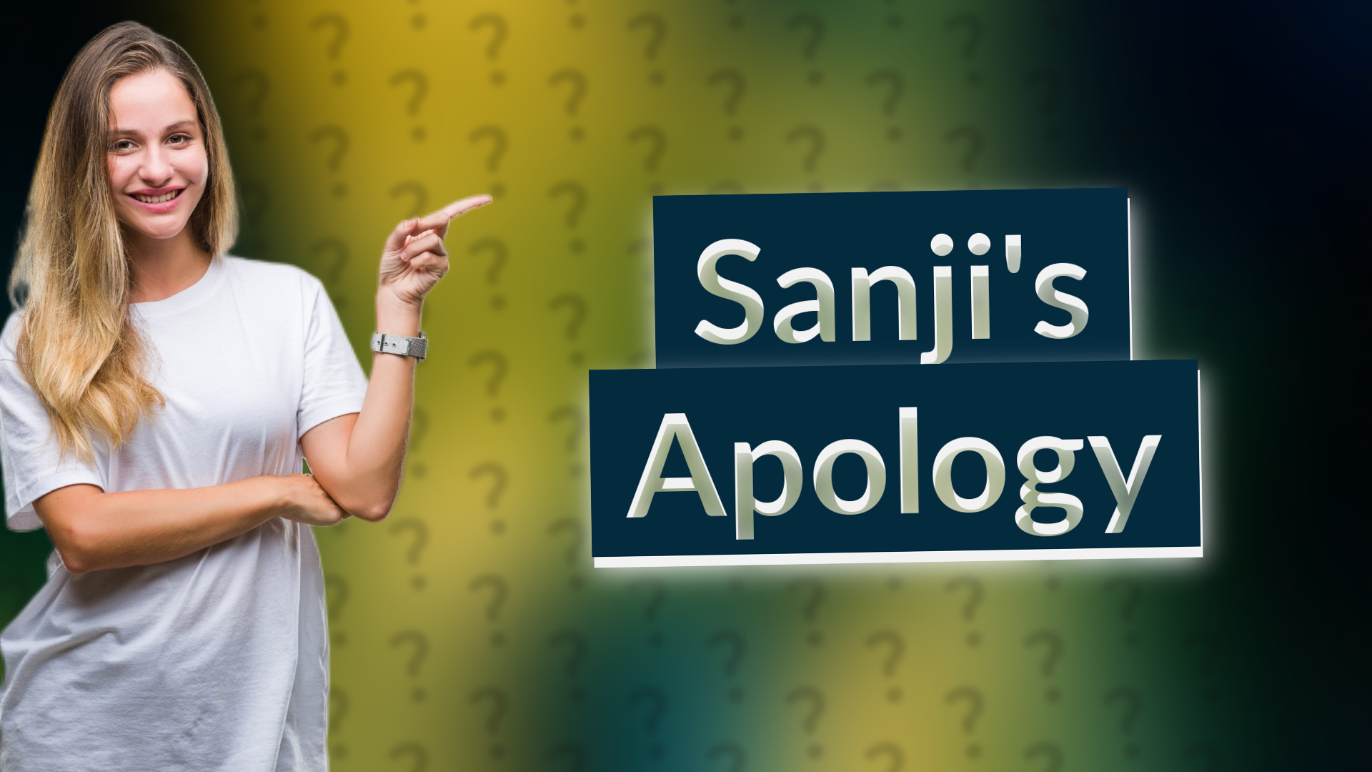 Sanji's Apology