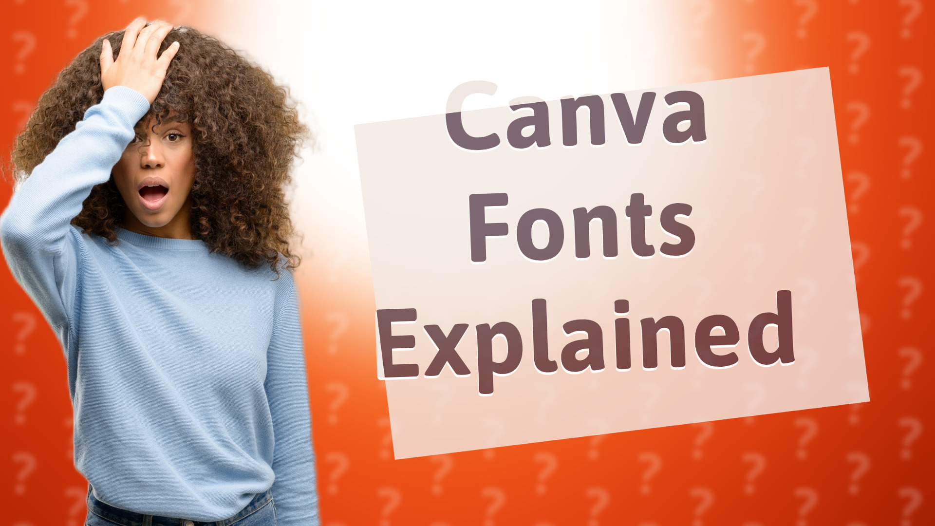 Canva Fonts Explained