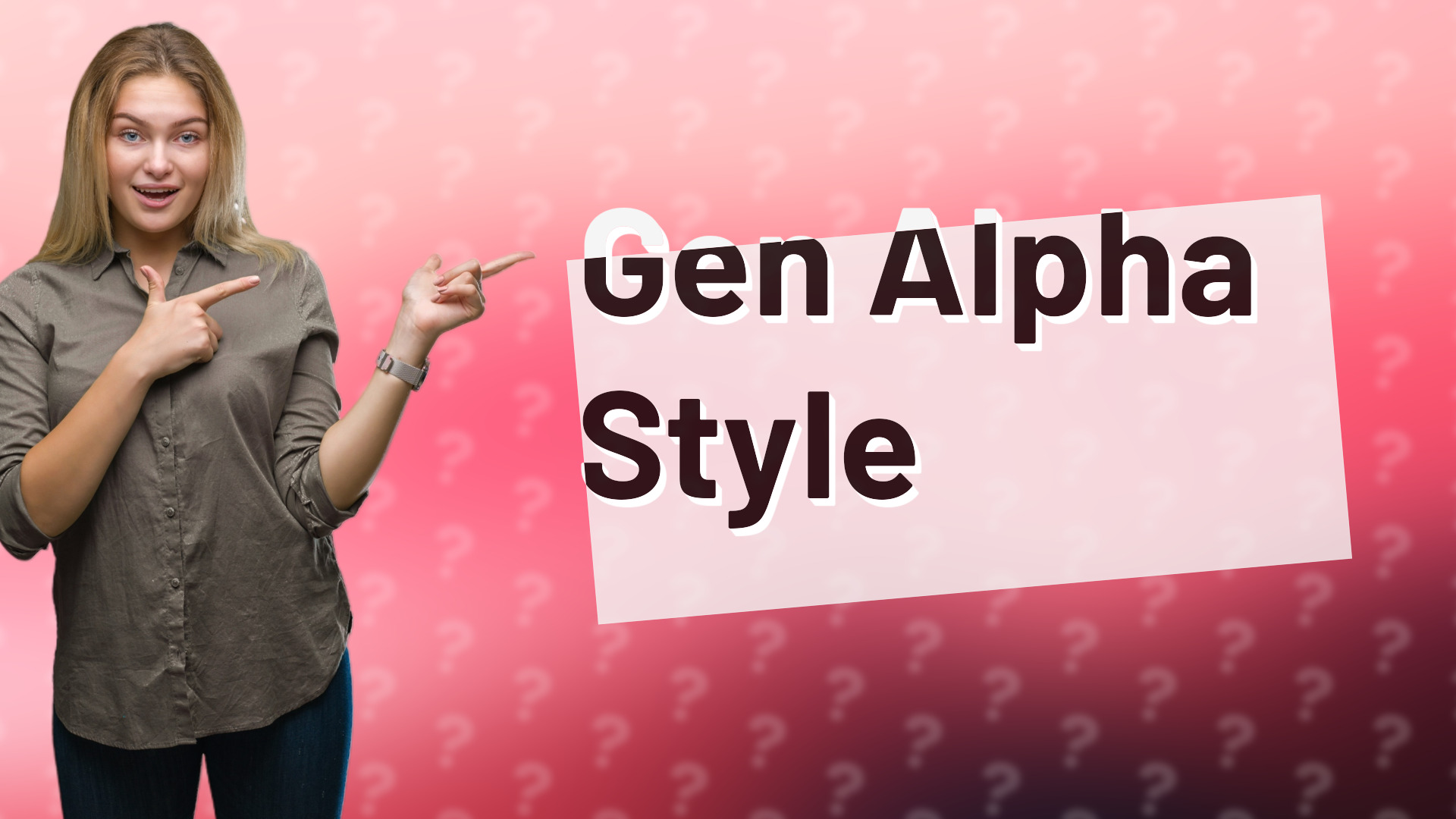 Gen Alpha Style