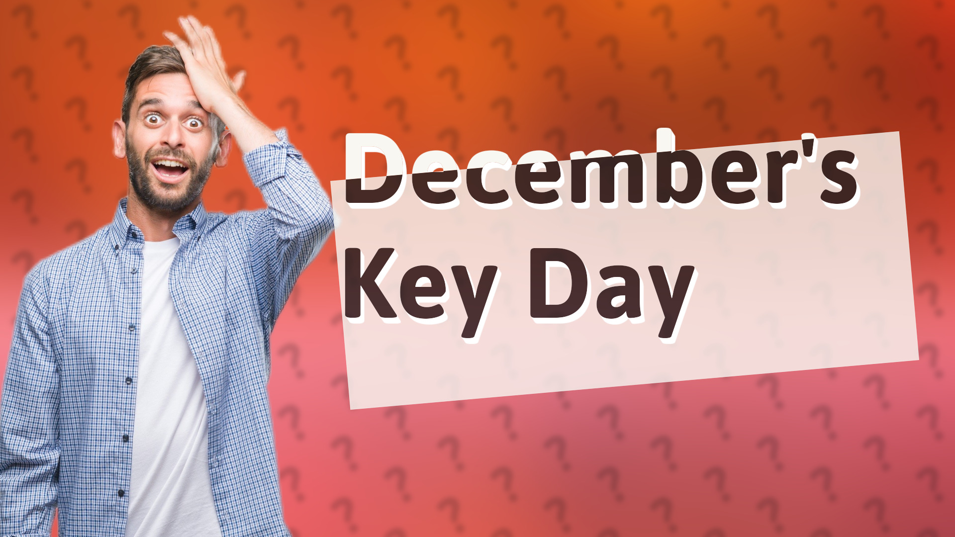 December's Key Day