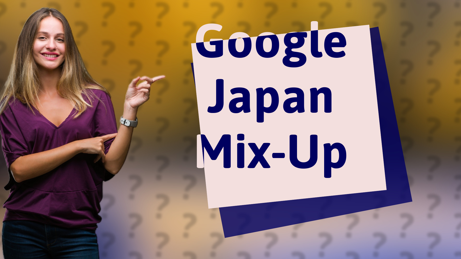 Google Japan Mix-Up