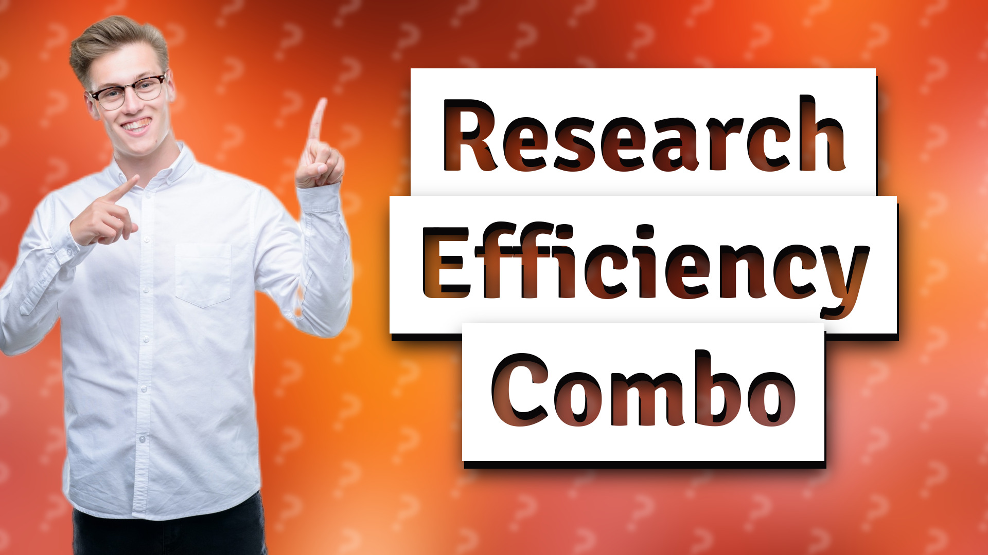 Research Efficiency Combo