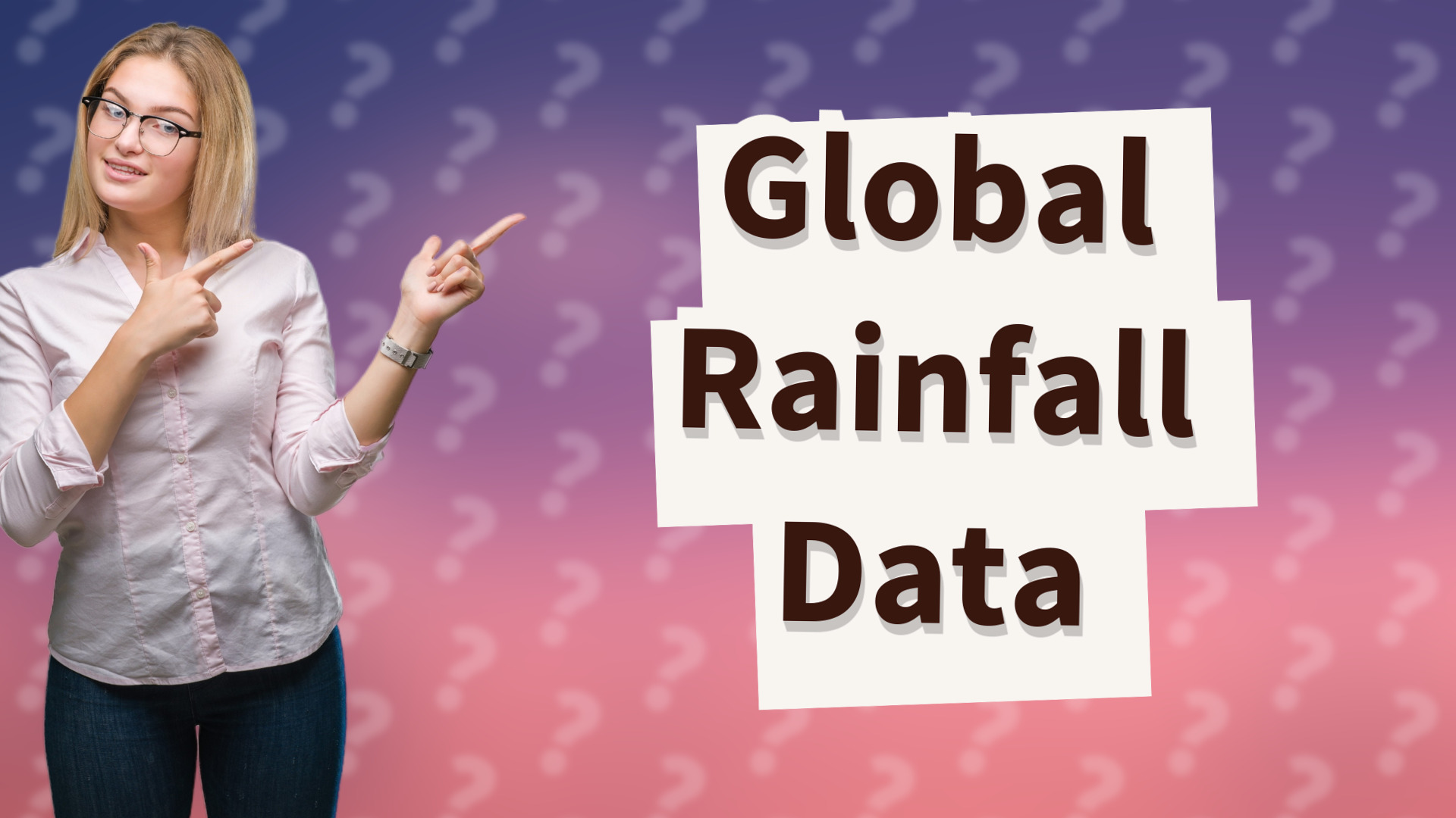 Global Rainfall Data