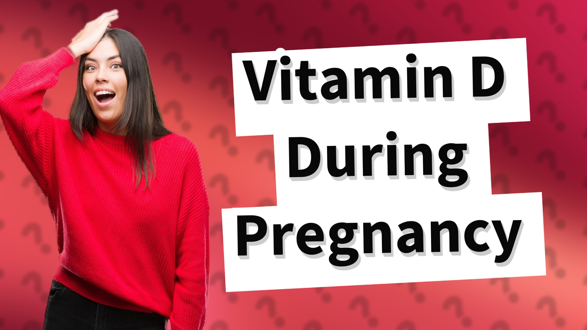 Vitamin D During Pregnancy
