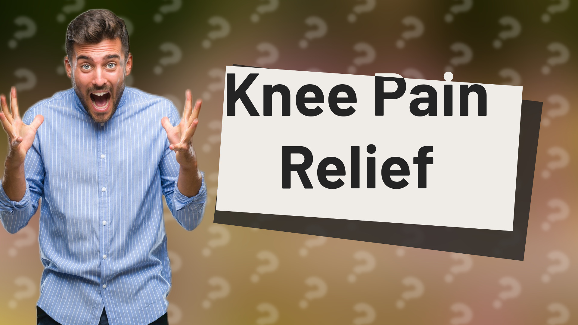 Knee Pain Relief