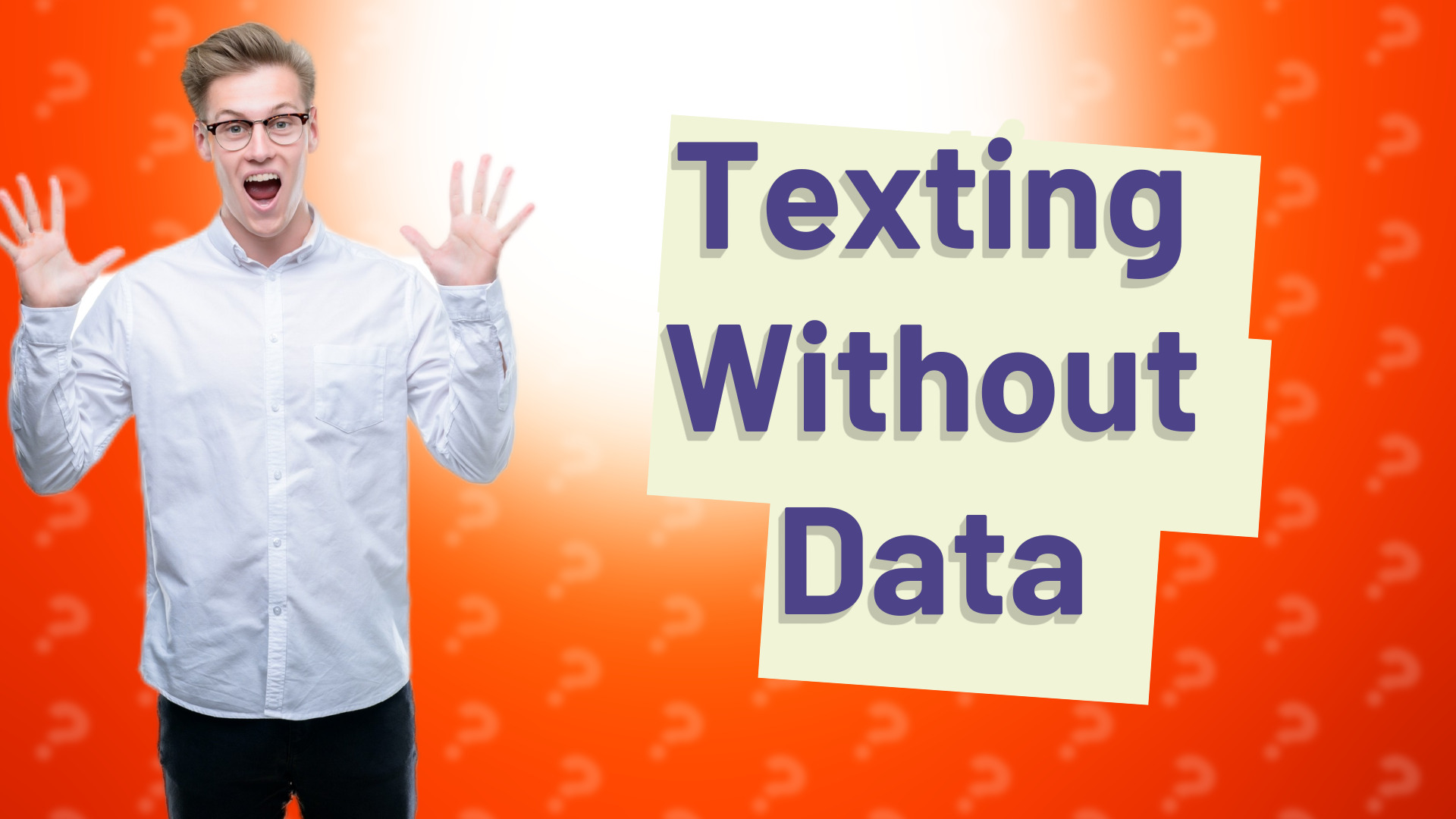 Texting Without Data