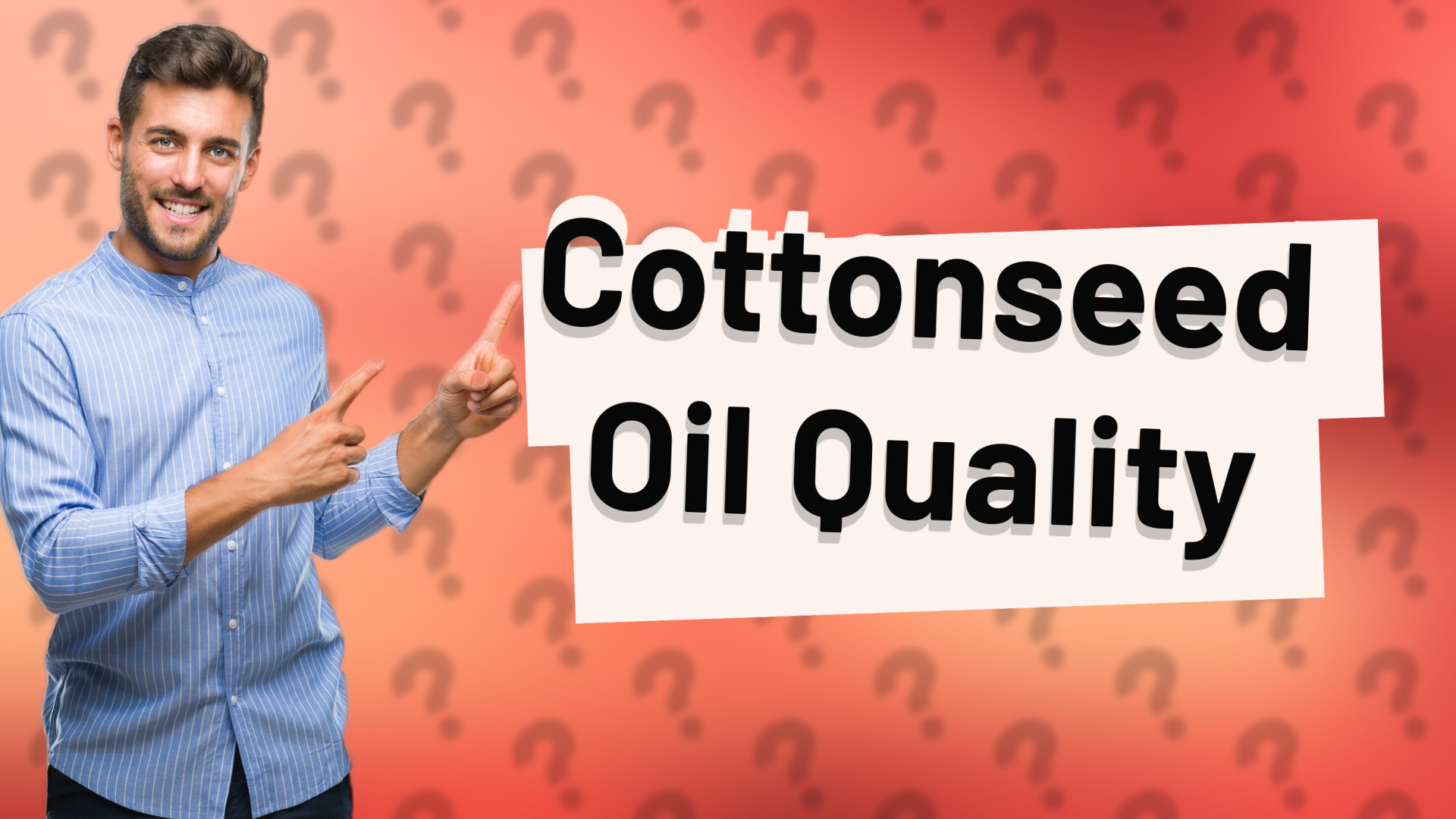 Cottonseed Oil Quality
