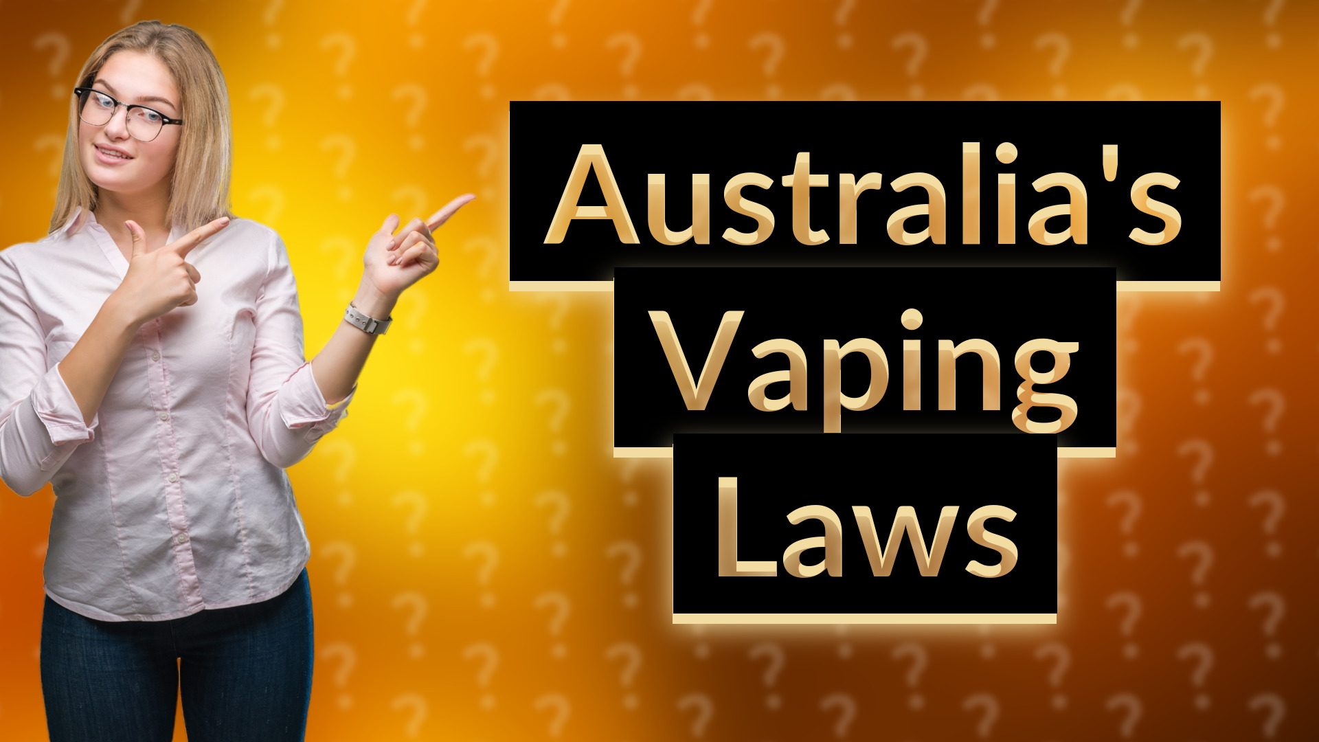 Australia's Vaping Laws