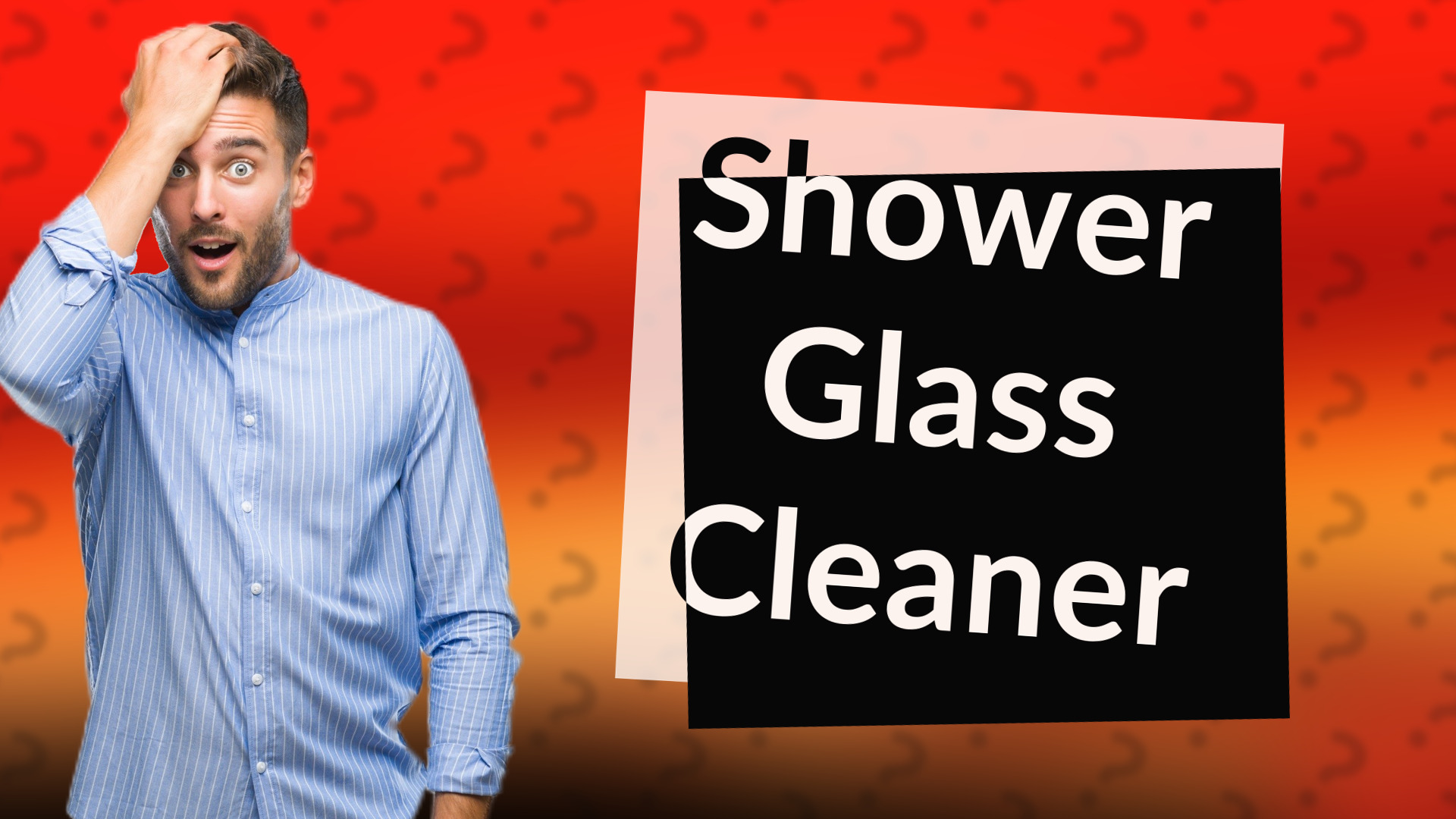 Shower Glass Cleaner