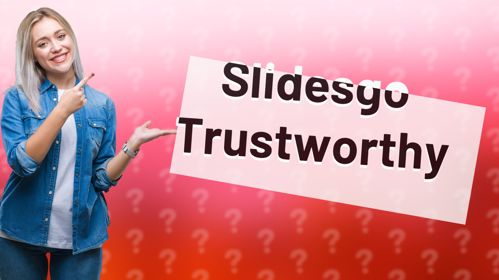 Slidesgo Trustworthy