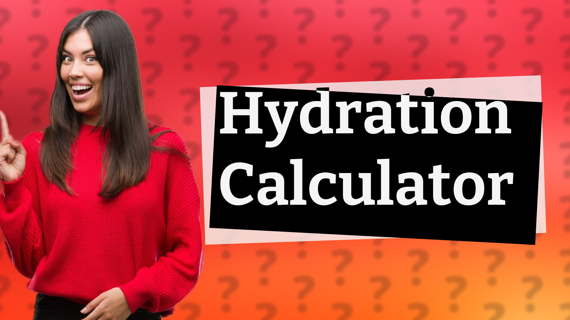 Hydration Calculator