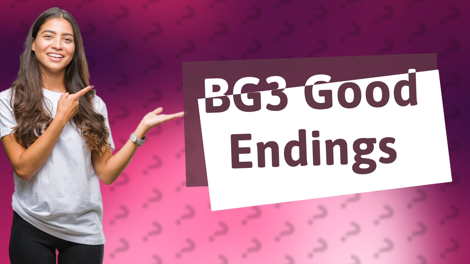 BG3 Good Endings