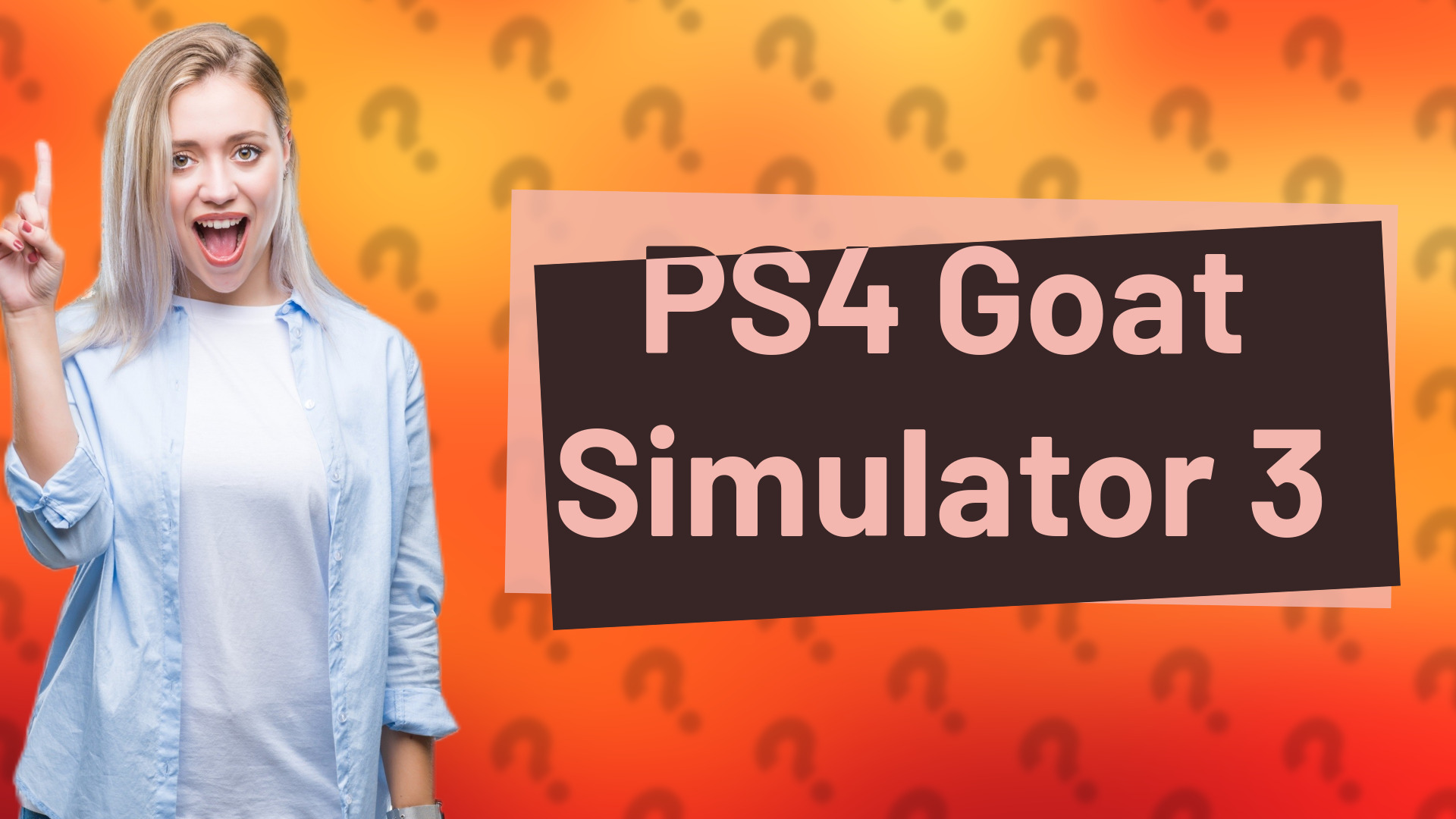 PS4 Goat Simulator 3