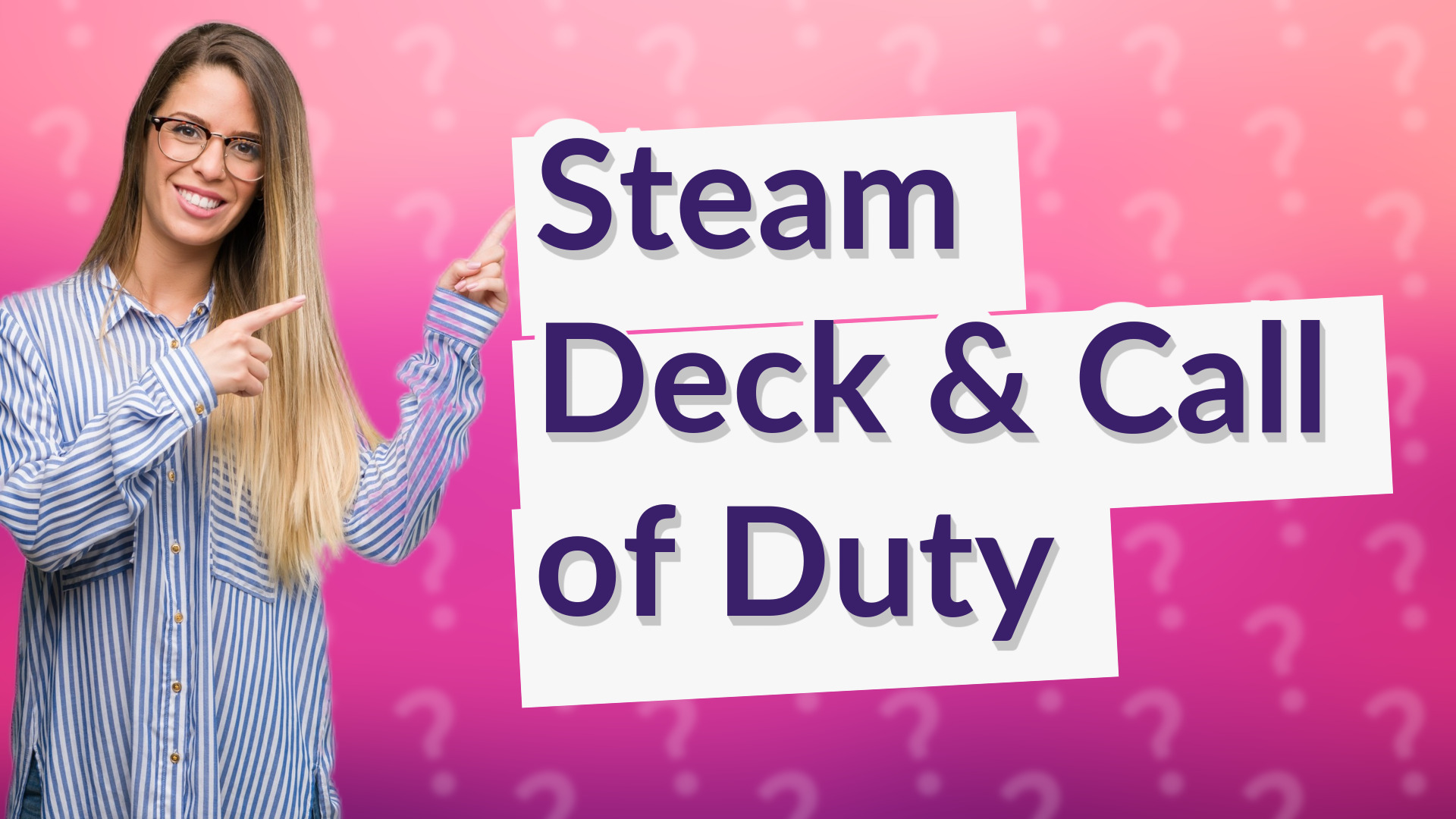 Steam Deck & Call of Duty