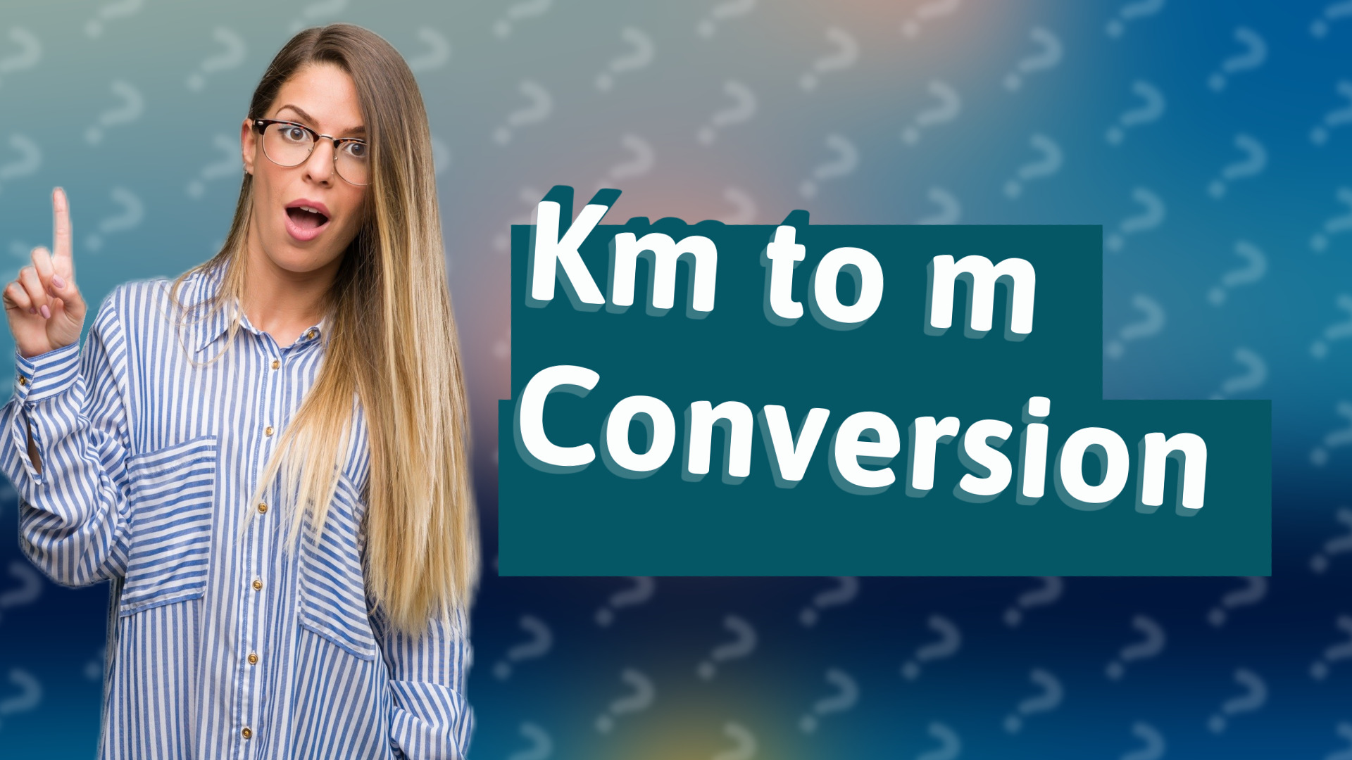 Km to m Conversion