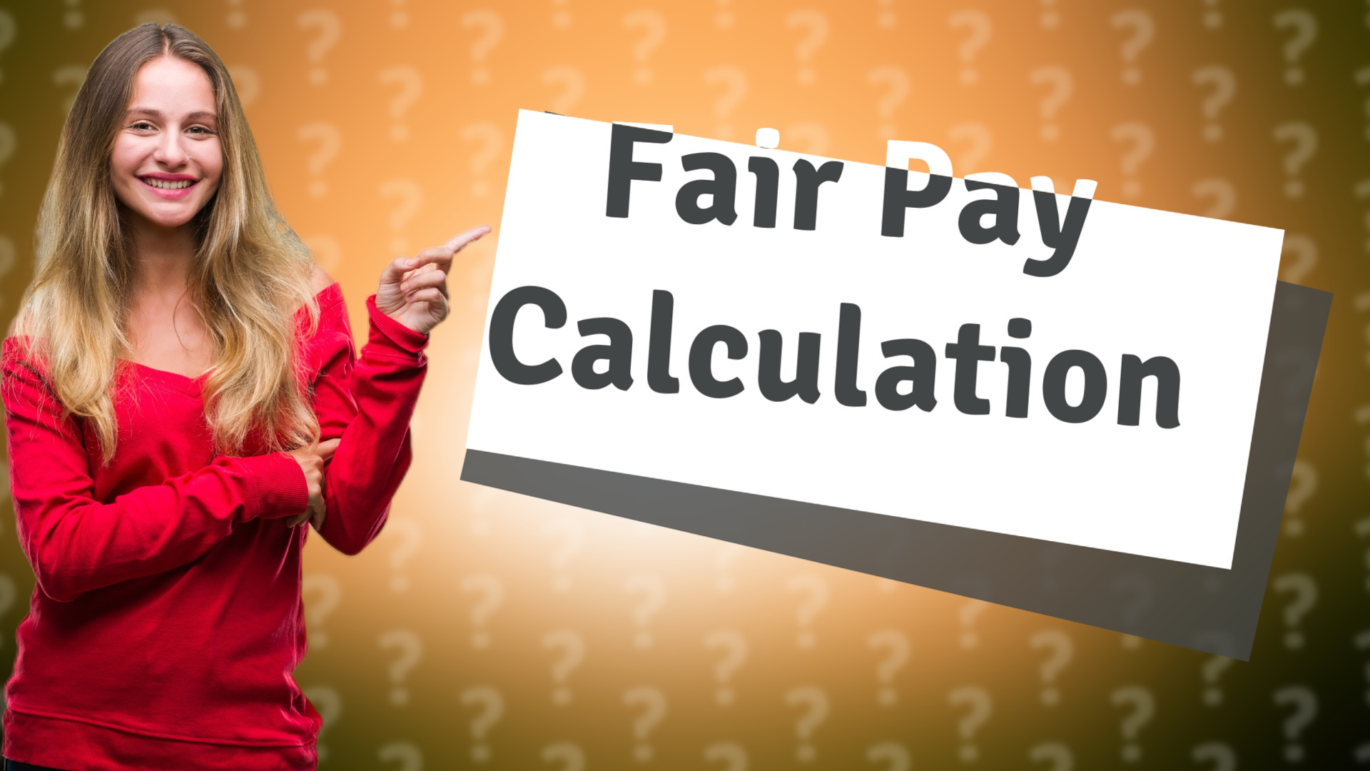 Fair Pay Calculation