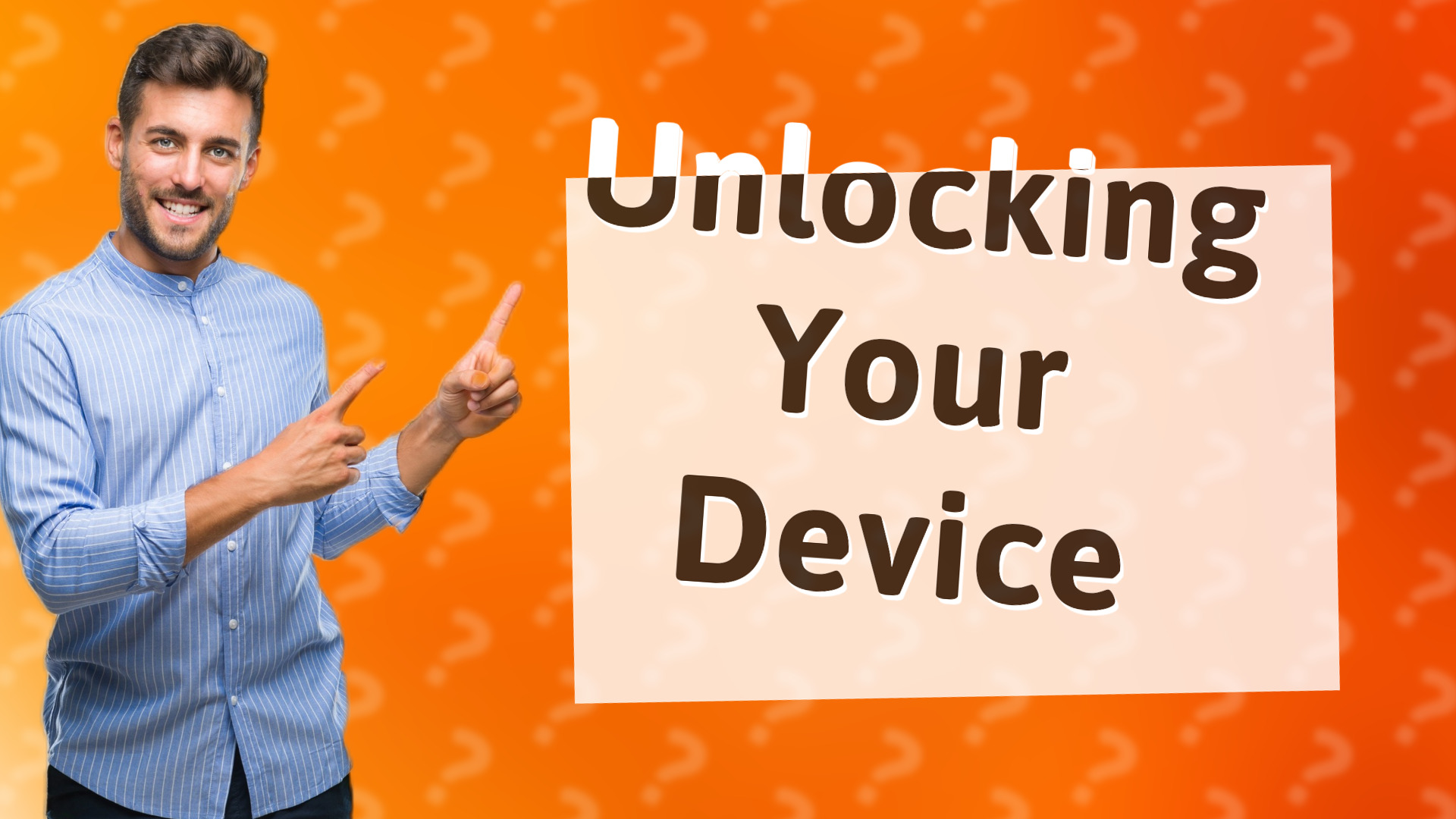 Unlocking Your Device