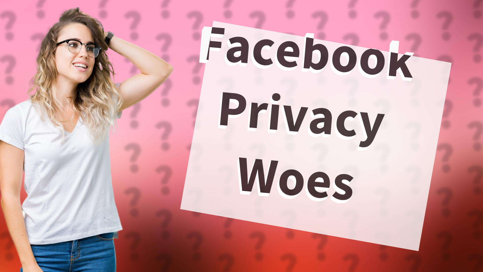 Facebook Privacy Woes