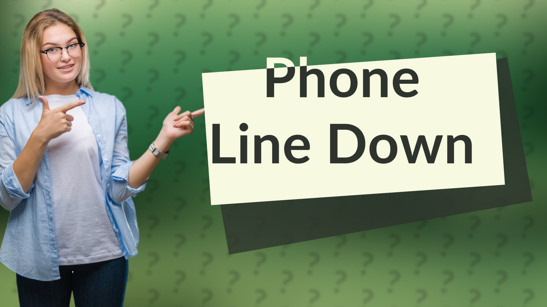 Phone Line Down