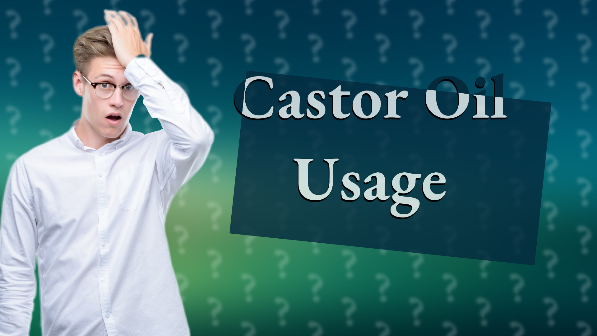 Castor Oil Usage