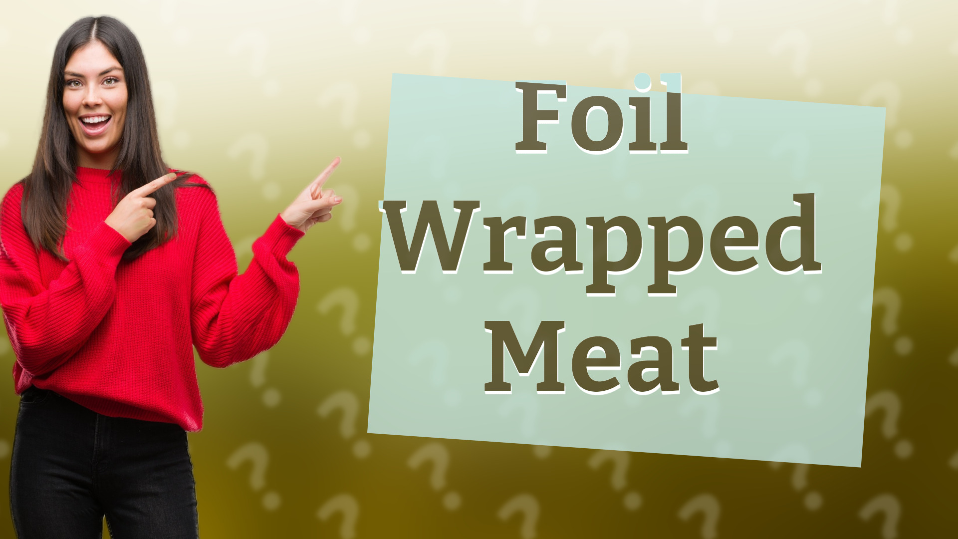 Foil Wrapped Meat