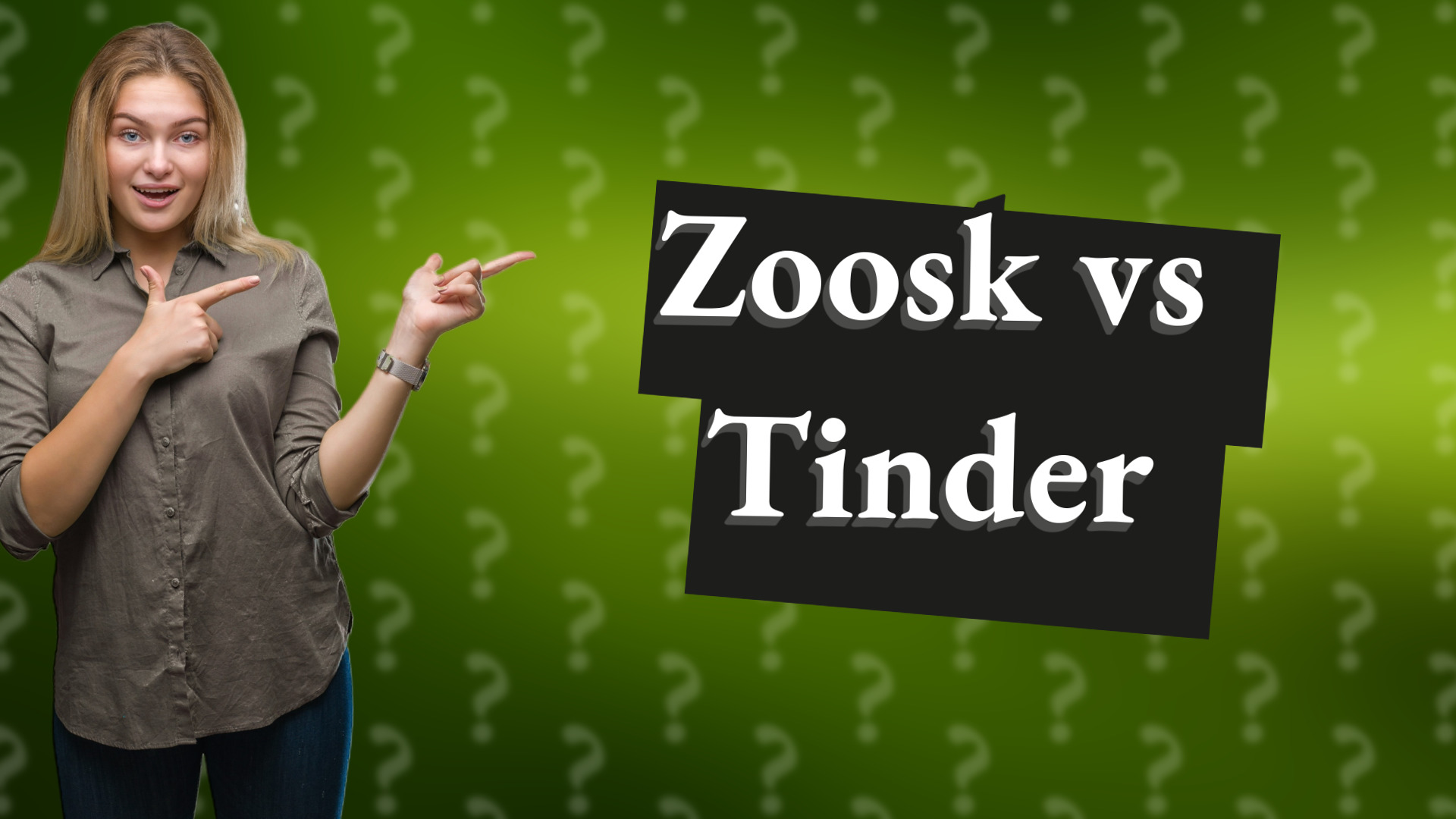 Zoosk vs Tinder