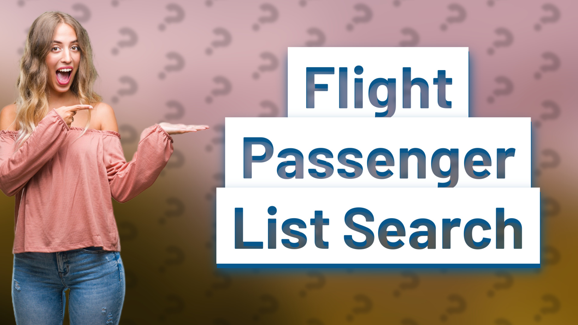 Flight Passenger List Search