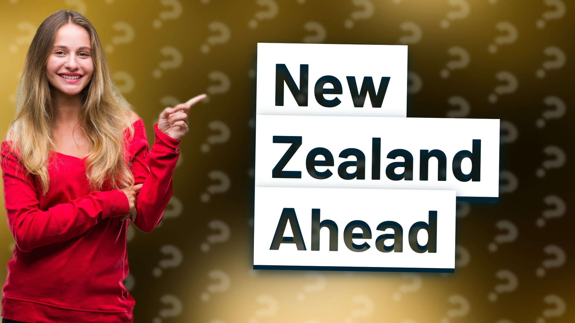 New Zealand Ahead